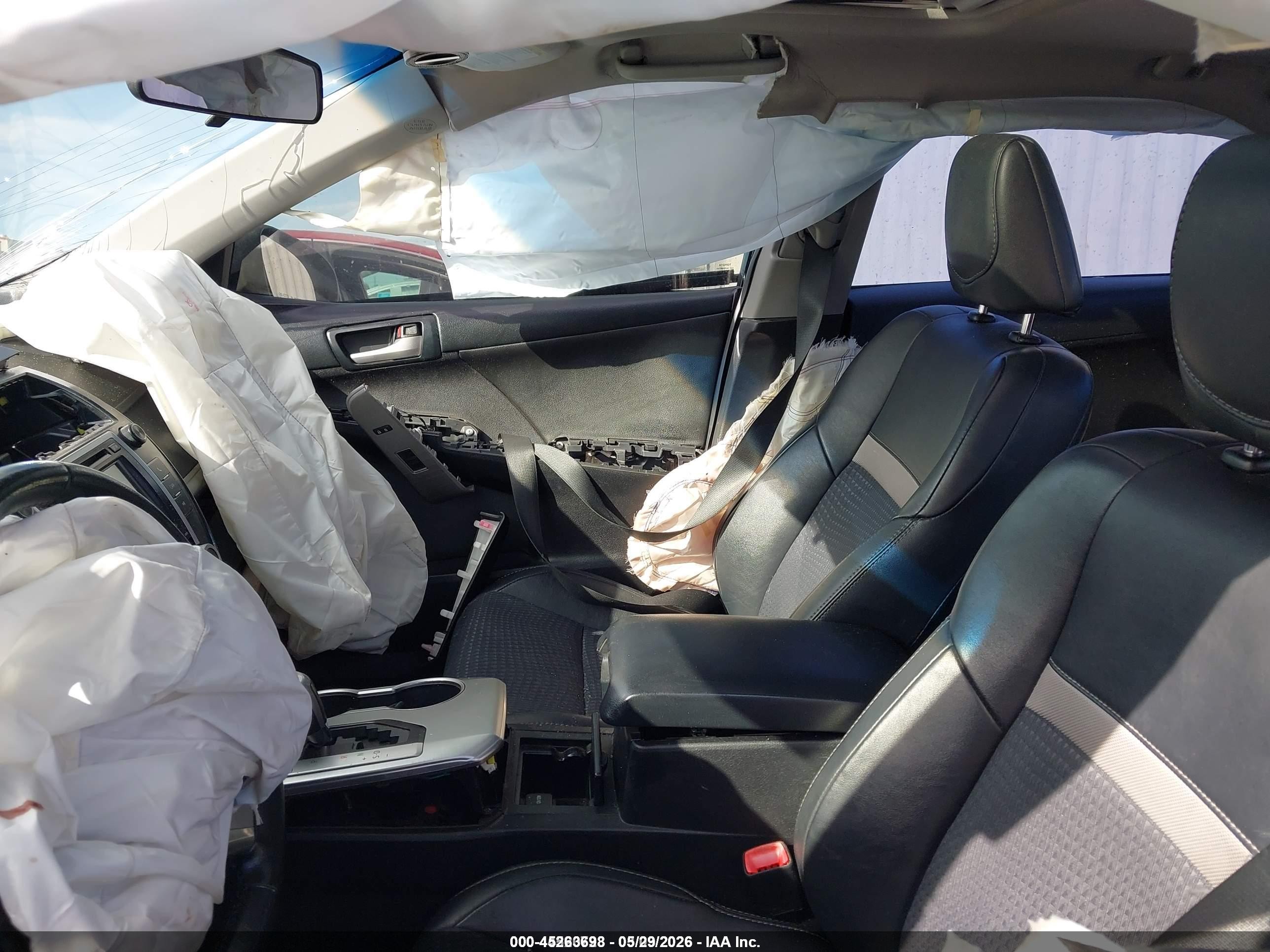2014 Toyota Camry Se Sport Черный vin: 4T1BF1FK9EU317129
