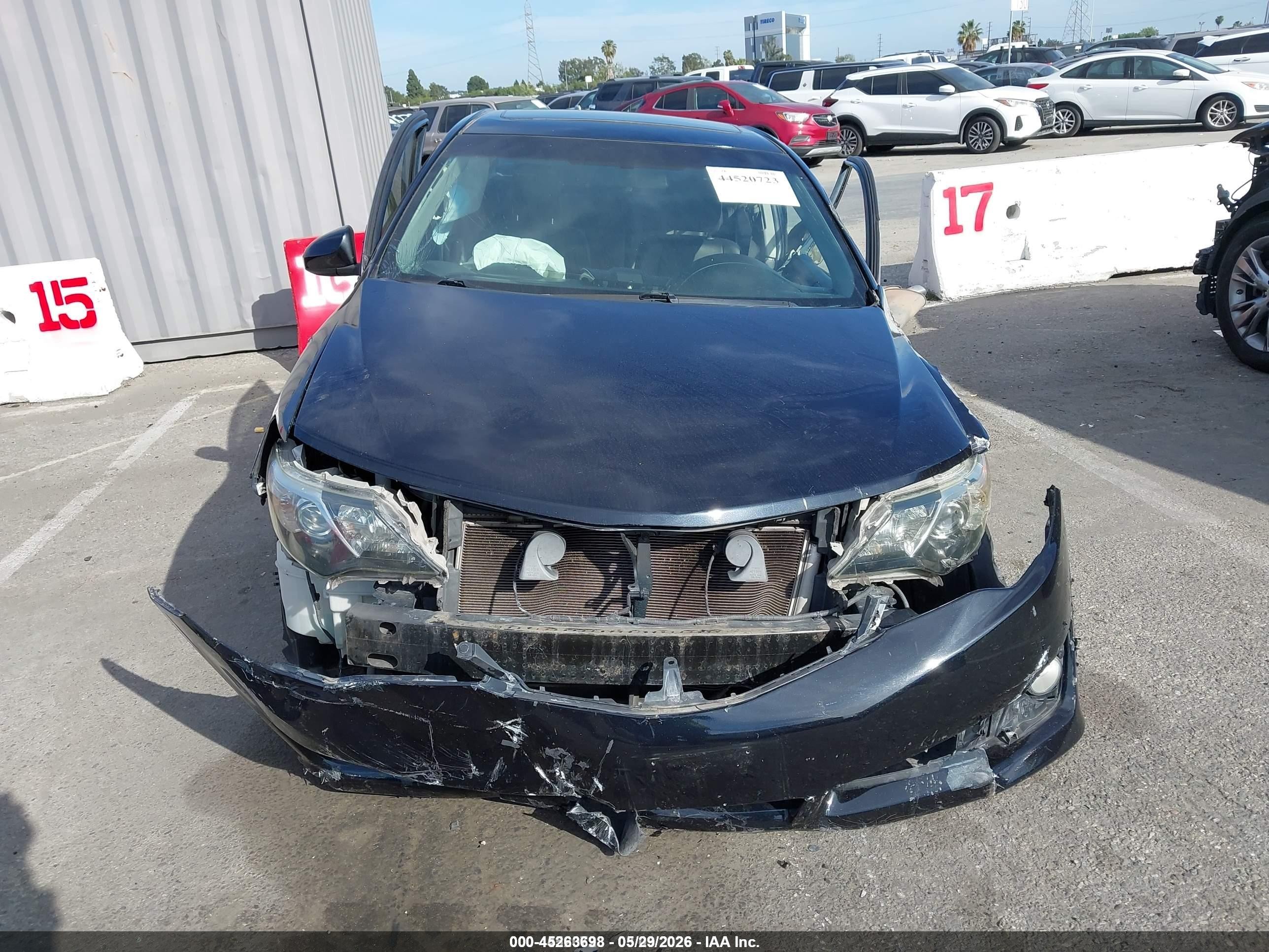 2014 Toyota Camry Se Sport Черный vin: 4T1BF1FK9EU317129