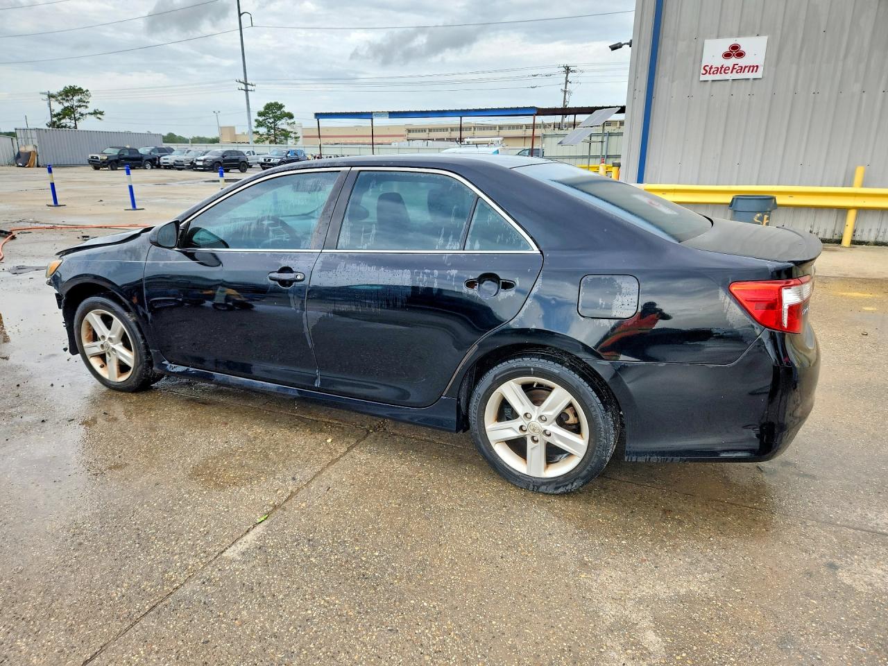 2014 Toyota Camry Se Black vin: 4T1BF1FK9EU318555