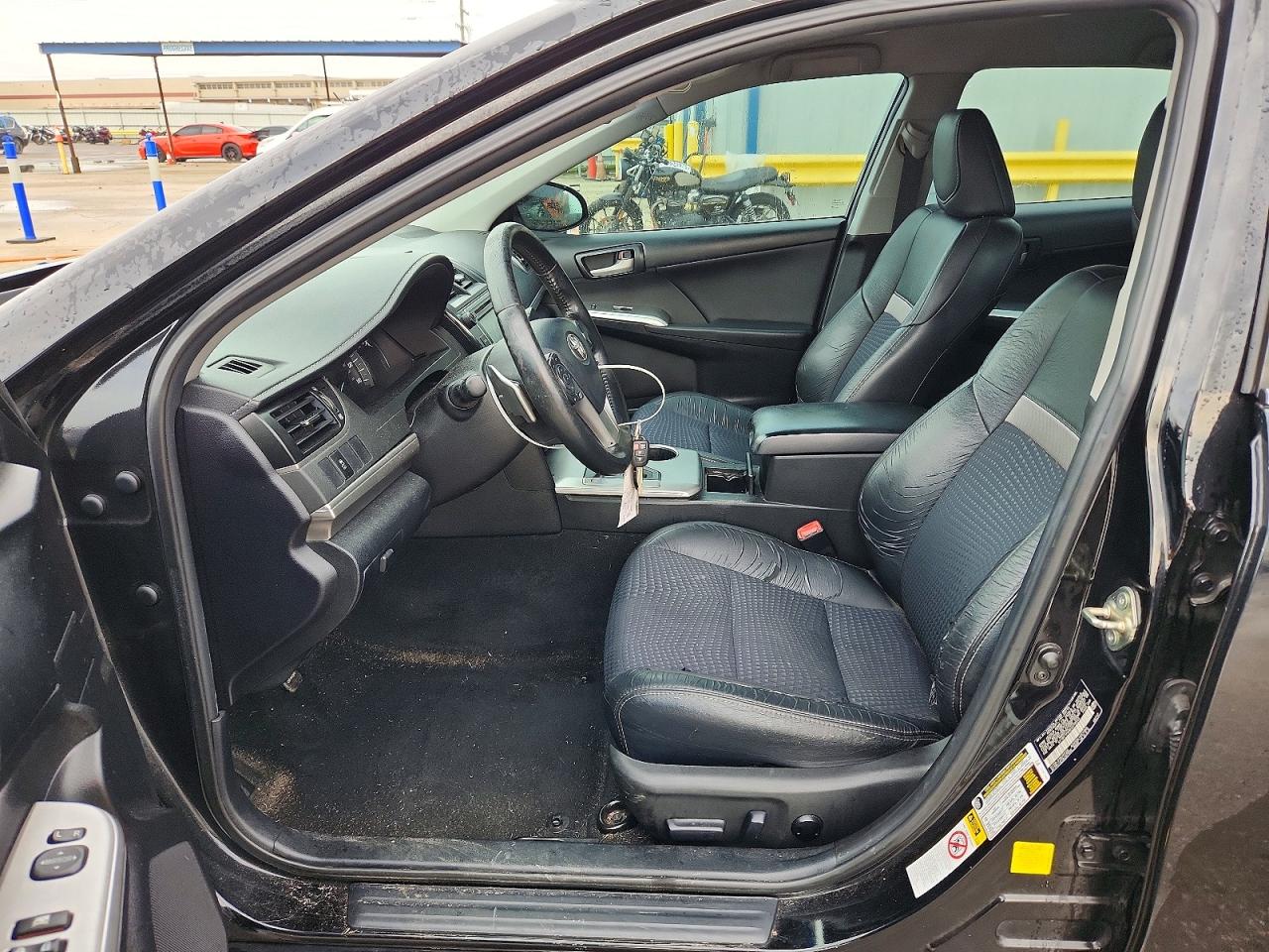 2014 Toyota Camry Se Black vin: 4T1BF1FK9EU318555
