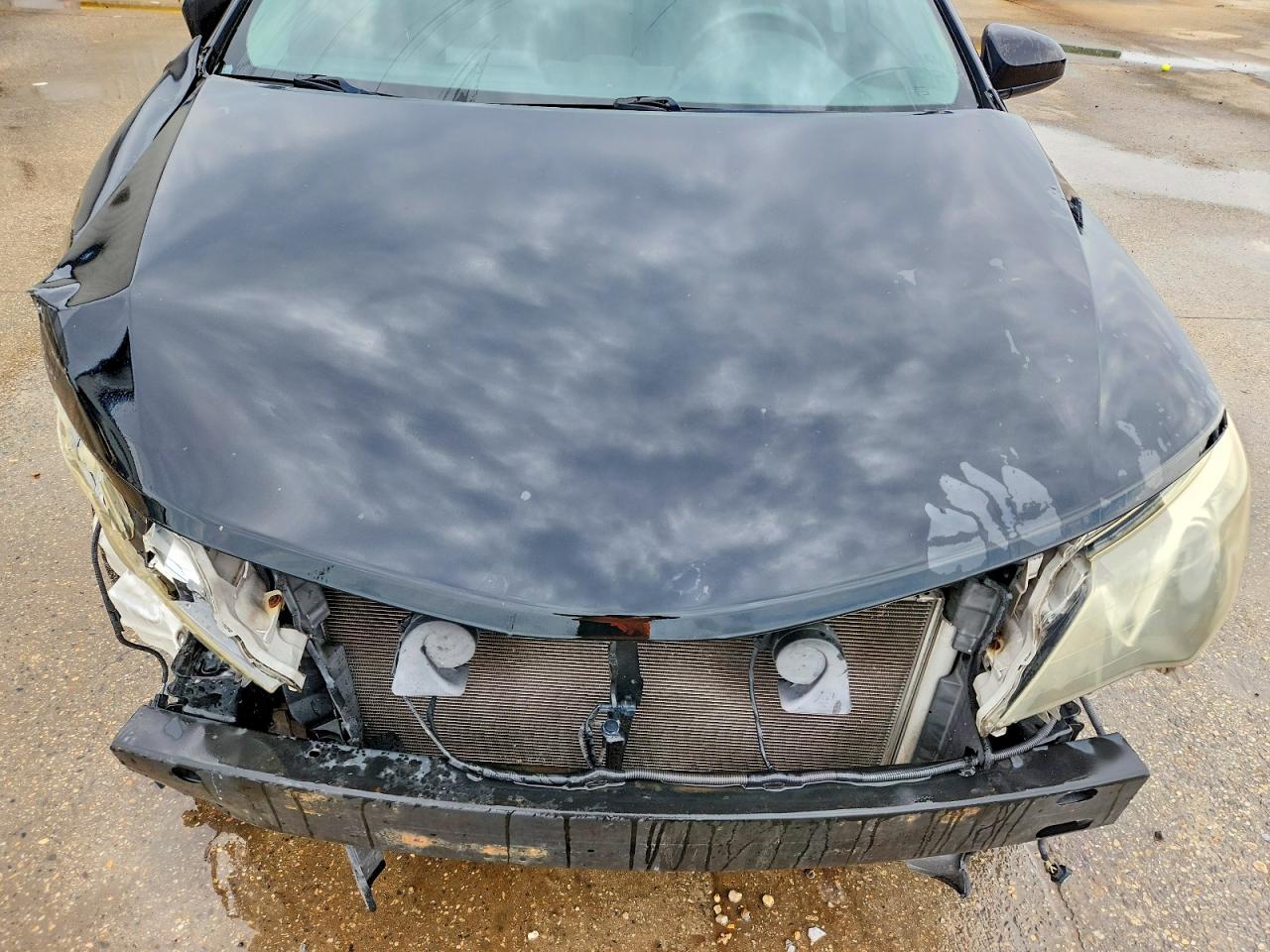 2014 Toyota Camry Se Black vin: 4T1BF1FK9EU318555