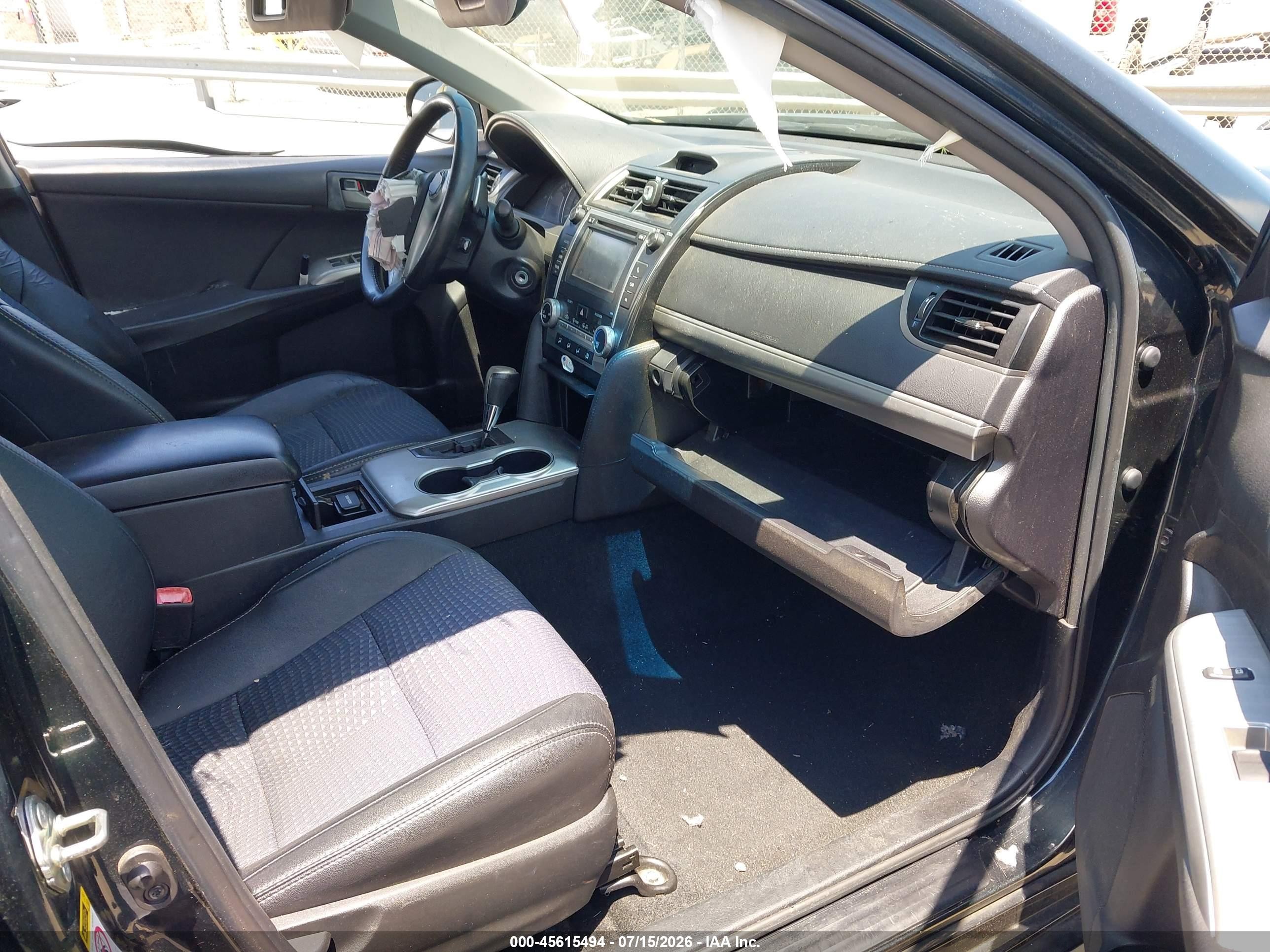 2014 Toyota Camry Se Серый vin: 4T1BF1FK9EU319060