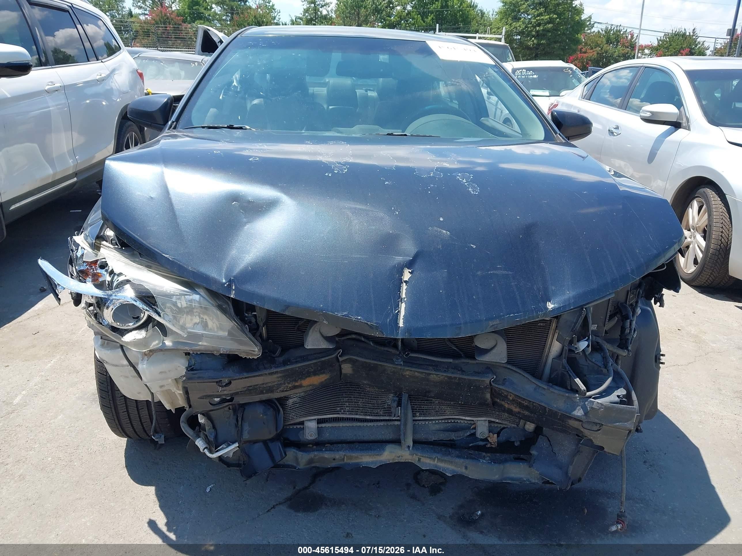 2014 Toyota Camry Se Серый vin: 4T1BF1FK9EU319060