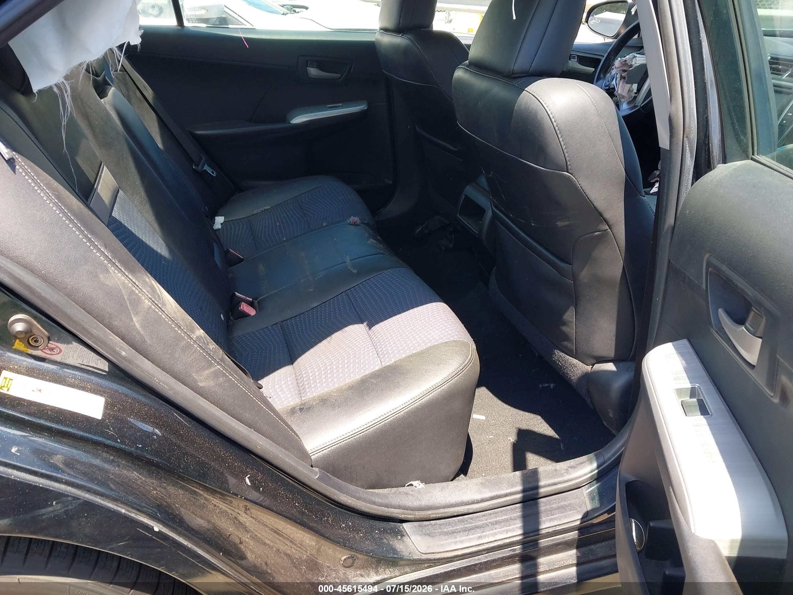 2014 Toyota Camry Se Серый vin: 4T1BF1FK9EU319060