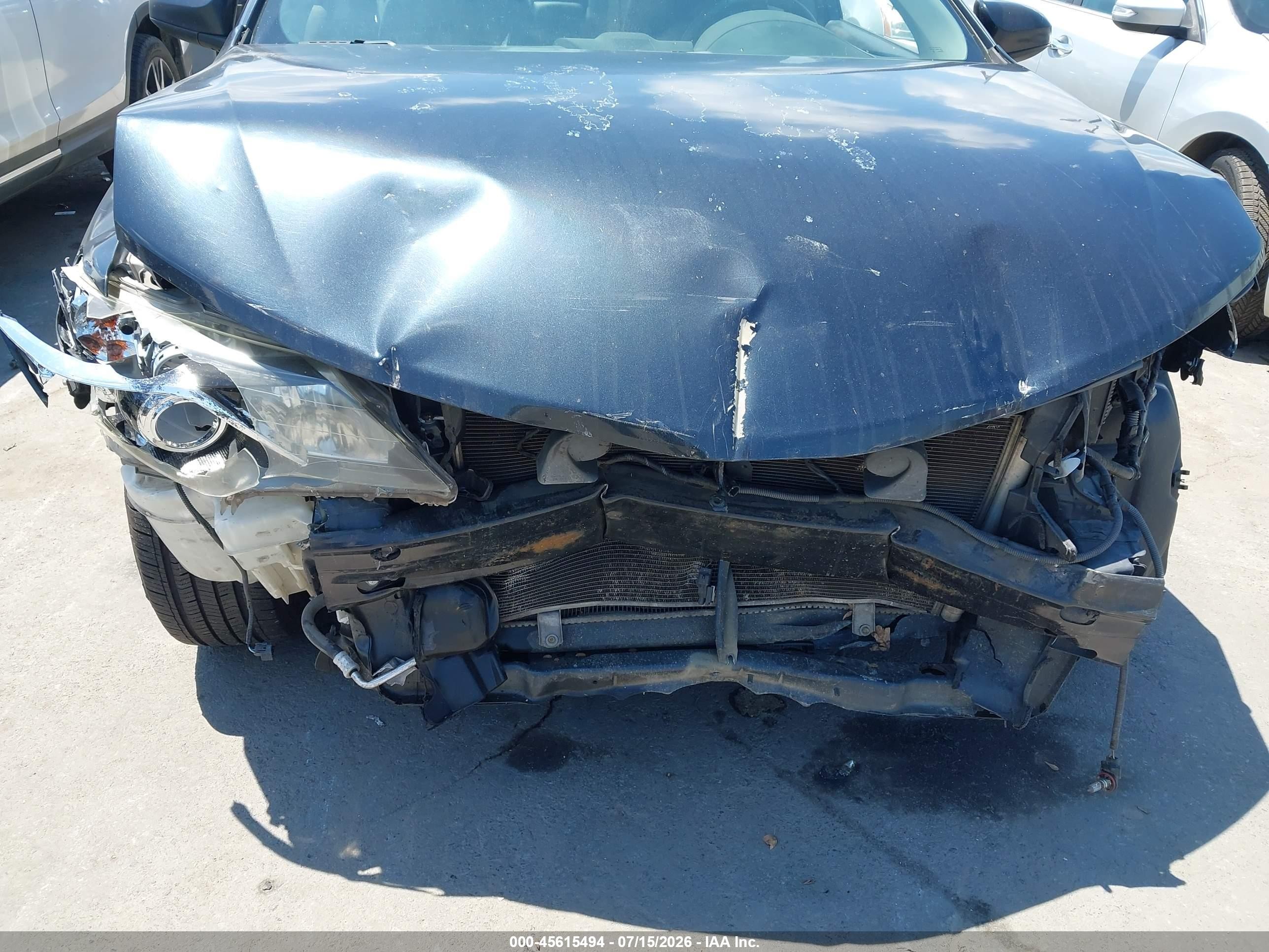 2014 Toyota Camry Se Серый vin: 4T1BF1FK9EU319060