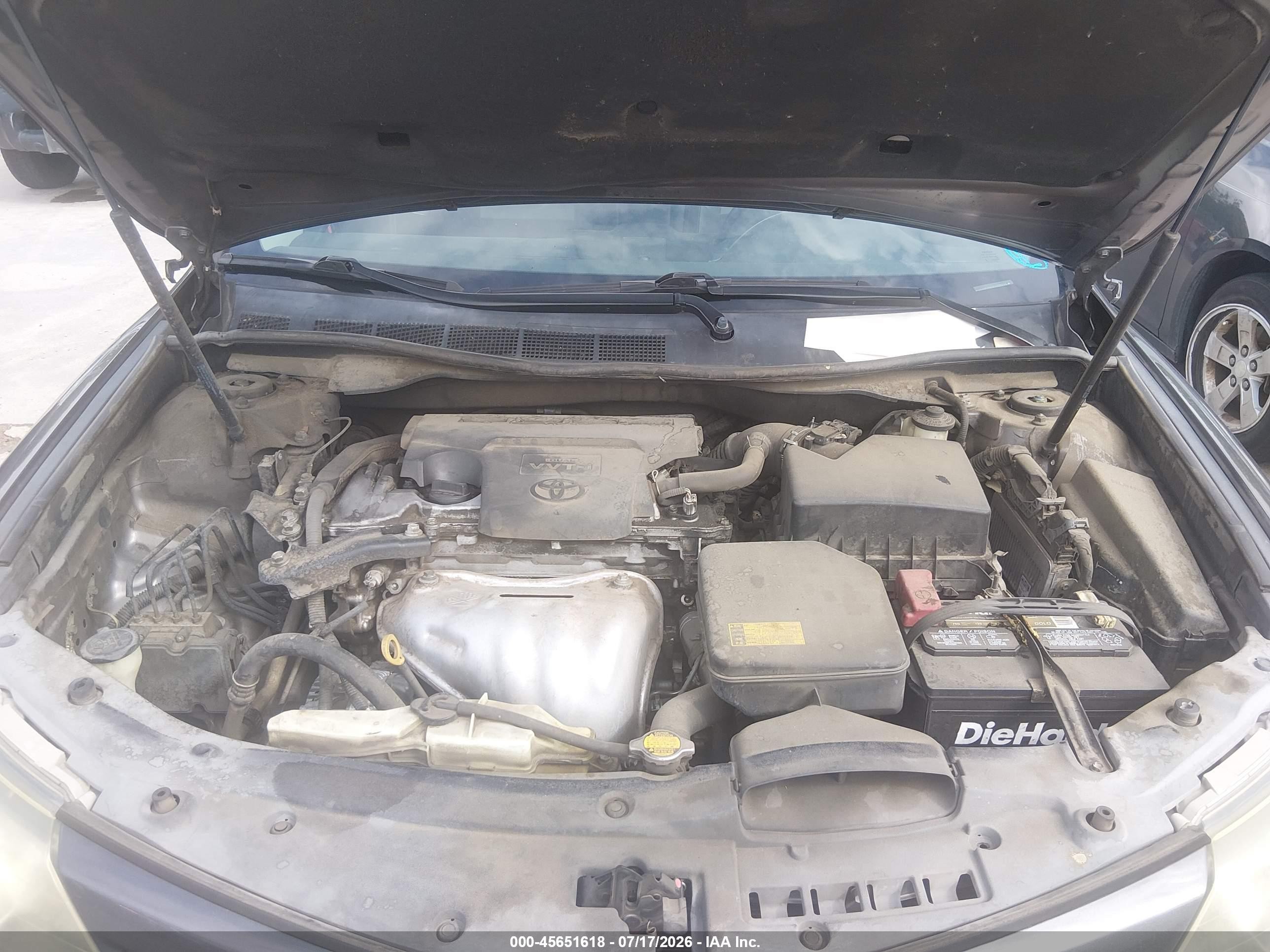 2014 Toyota Camry Se Gray vin: 4T1BF1FK9EU320743