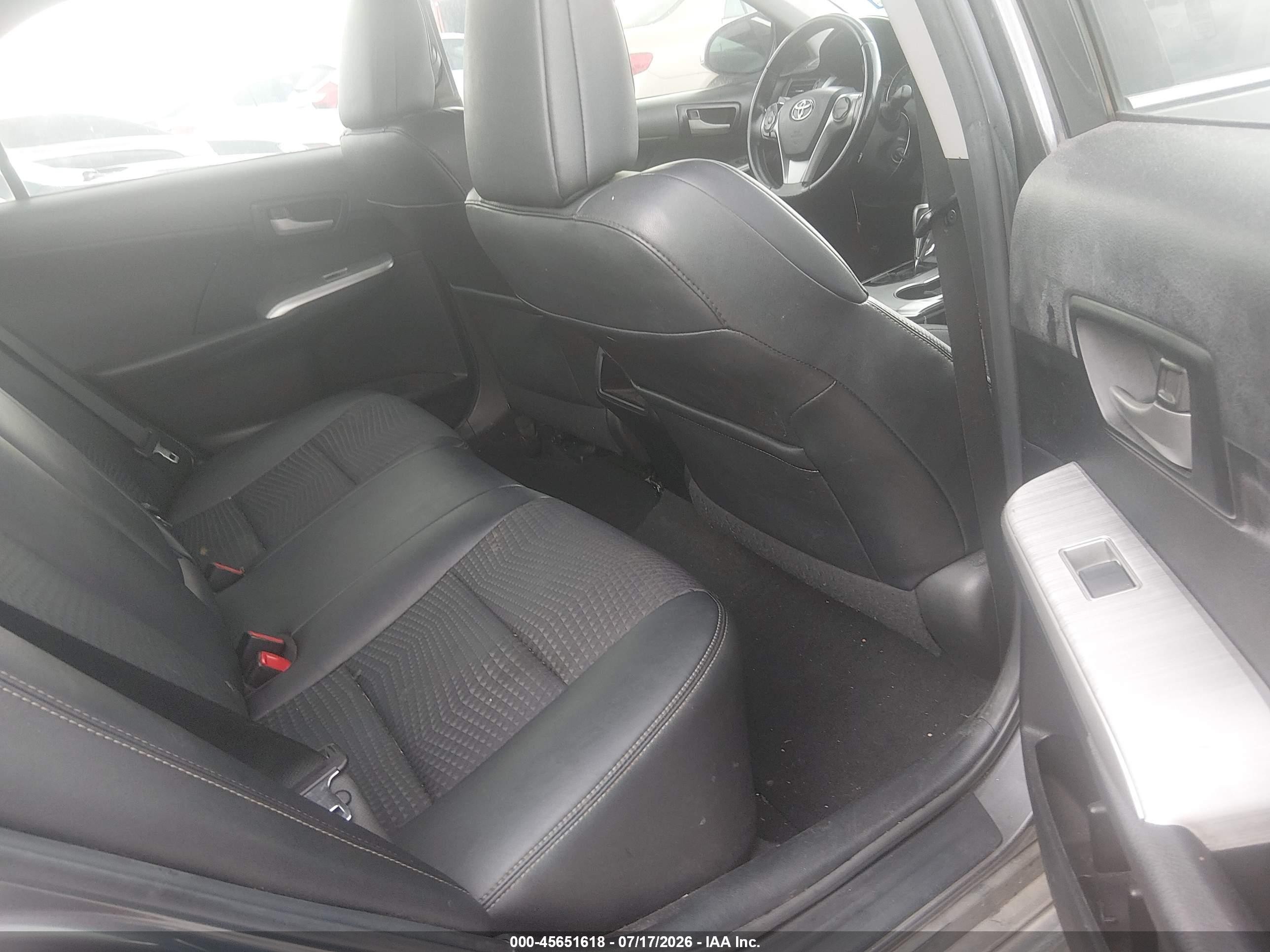 2014 Toyota Camry Se Gray vin: 4T1BF1FK9EU320743