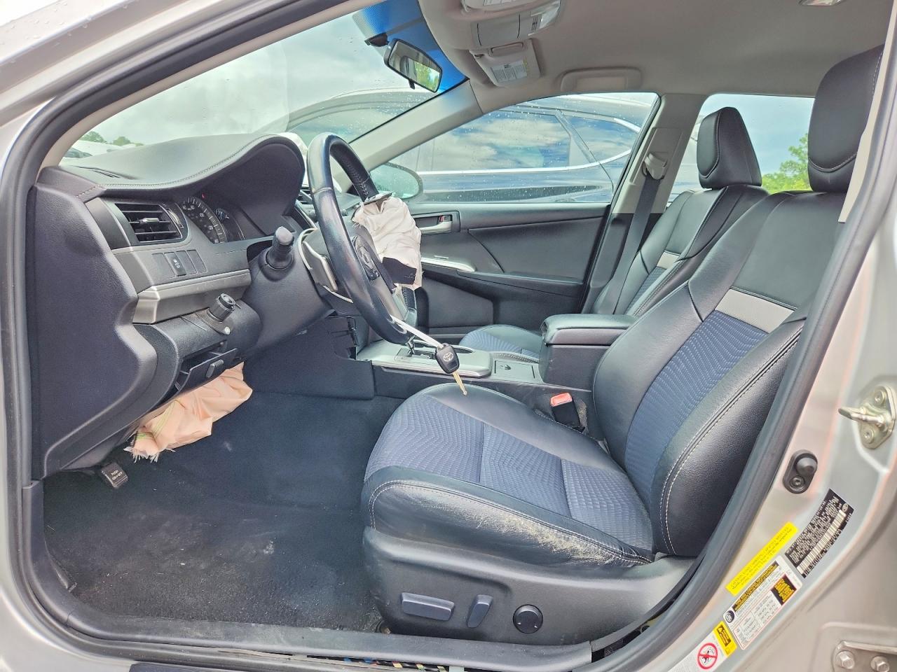 2014 Toyota Camry Se Silver vin: 4T1BF1FK9EU327806
