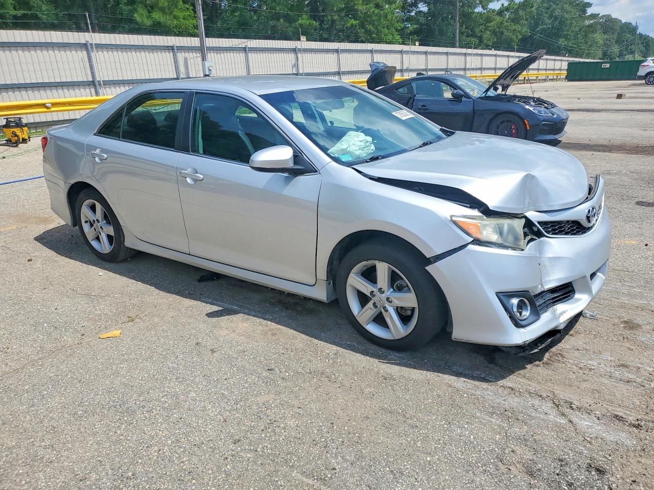2014 Toyota Camry Se Silver vin: 4T1BF1FK9EU327806