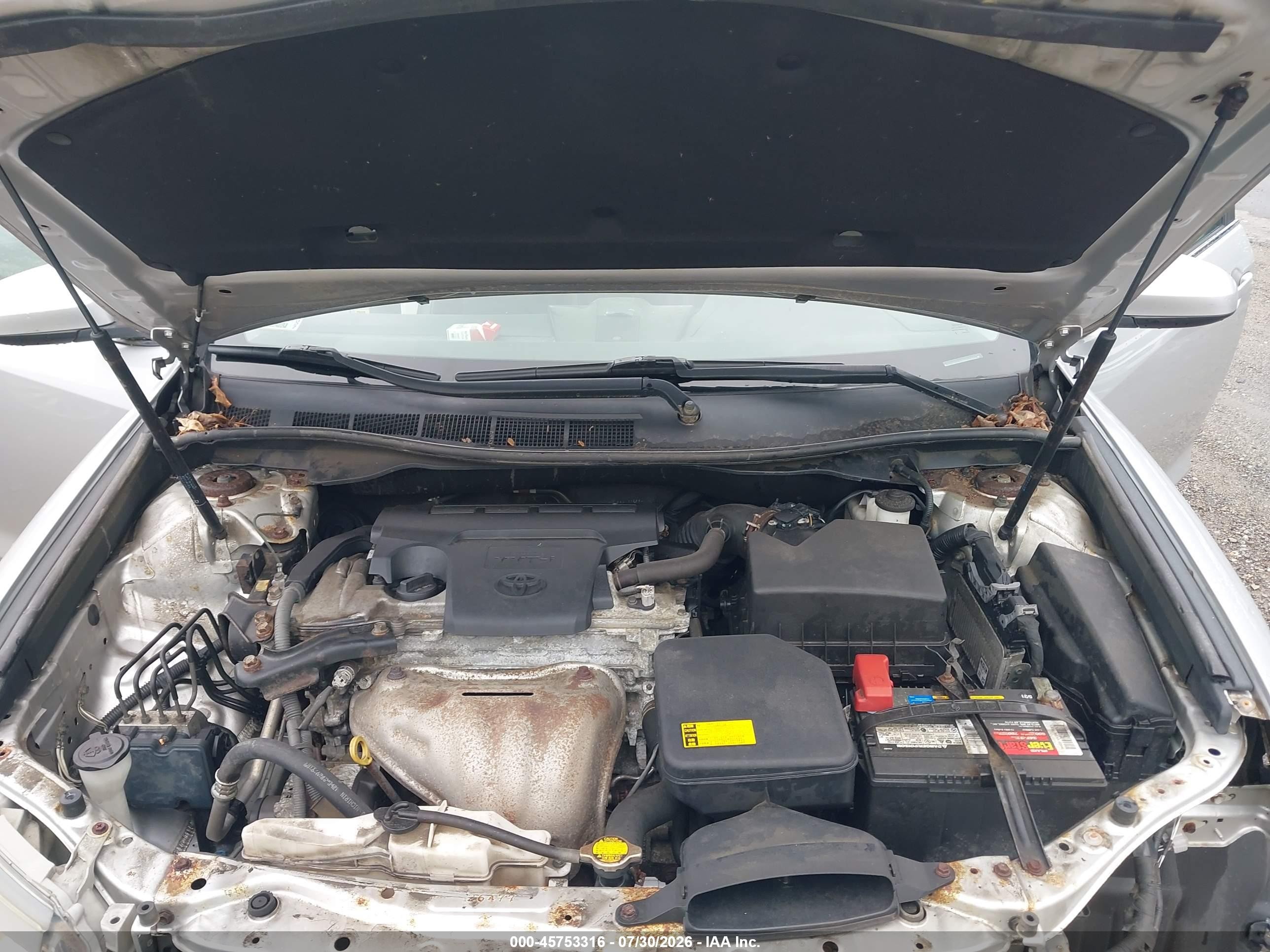 2014 Toyota Camry Se Silver vin: 4T1BF1FK9EU330625