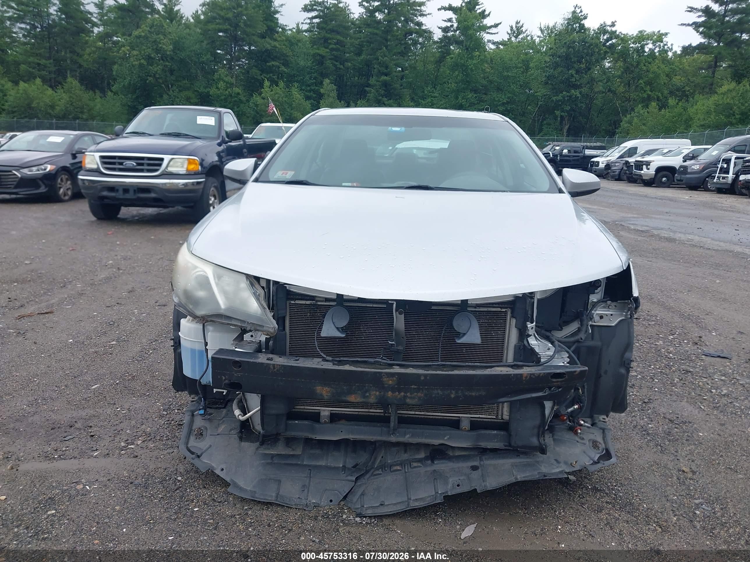 2014 Toyota Camry Se Silver vin: 4T1BF1FK9EU330625
