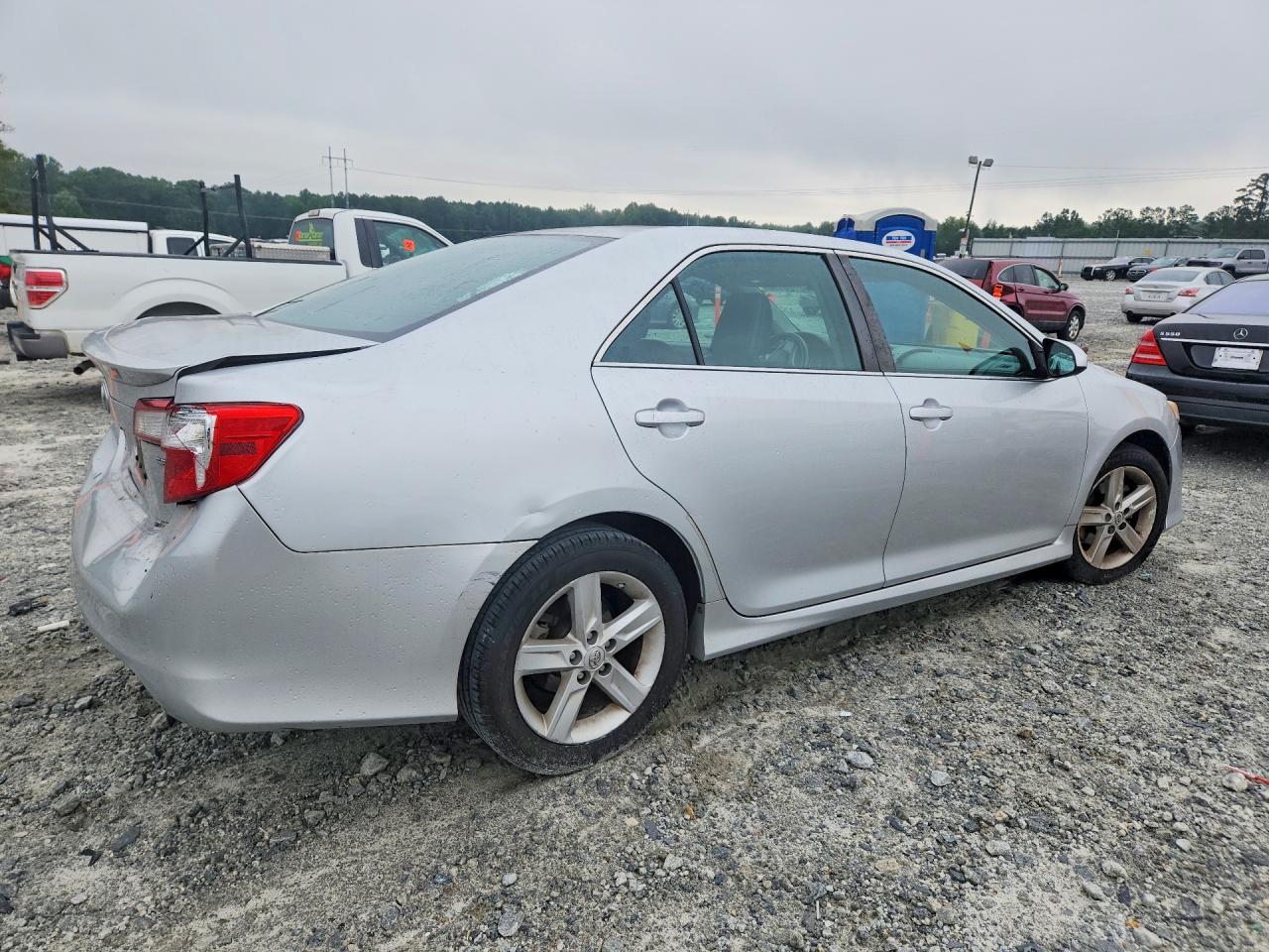 2014 Toyota Camry Se Silver vin: 4T1BF1FK9EU336523