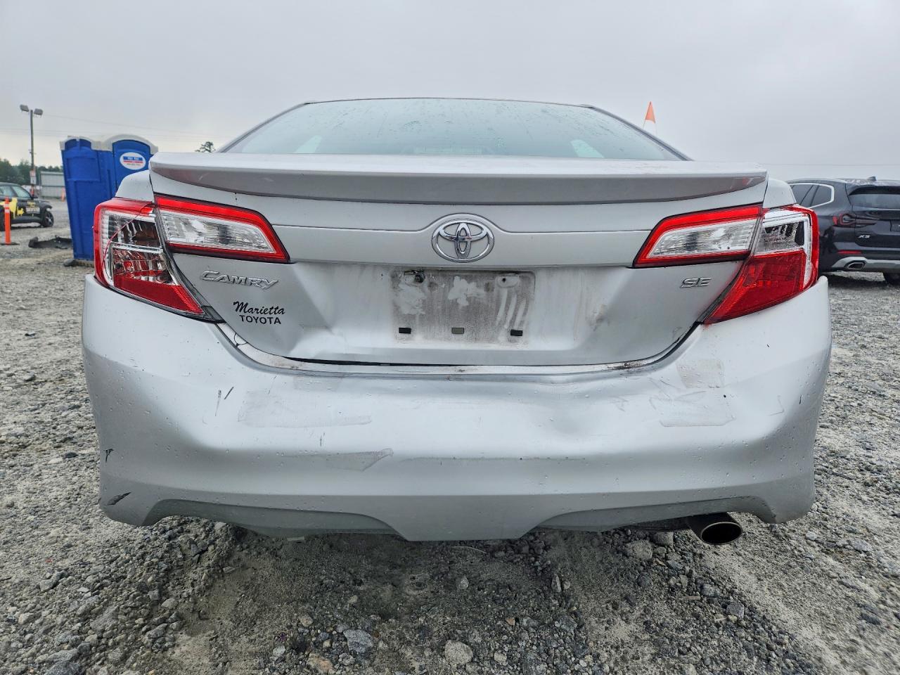 2014 Toyota Camry Se Silver vin: 4T1BF1FK9EU336523