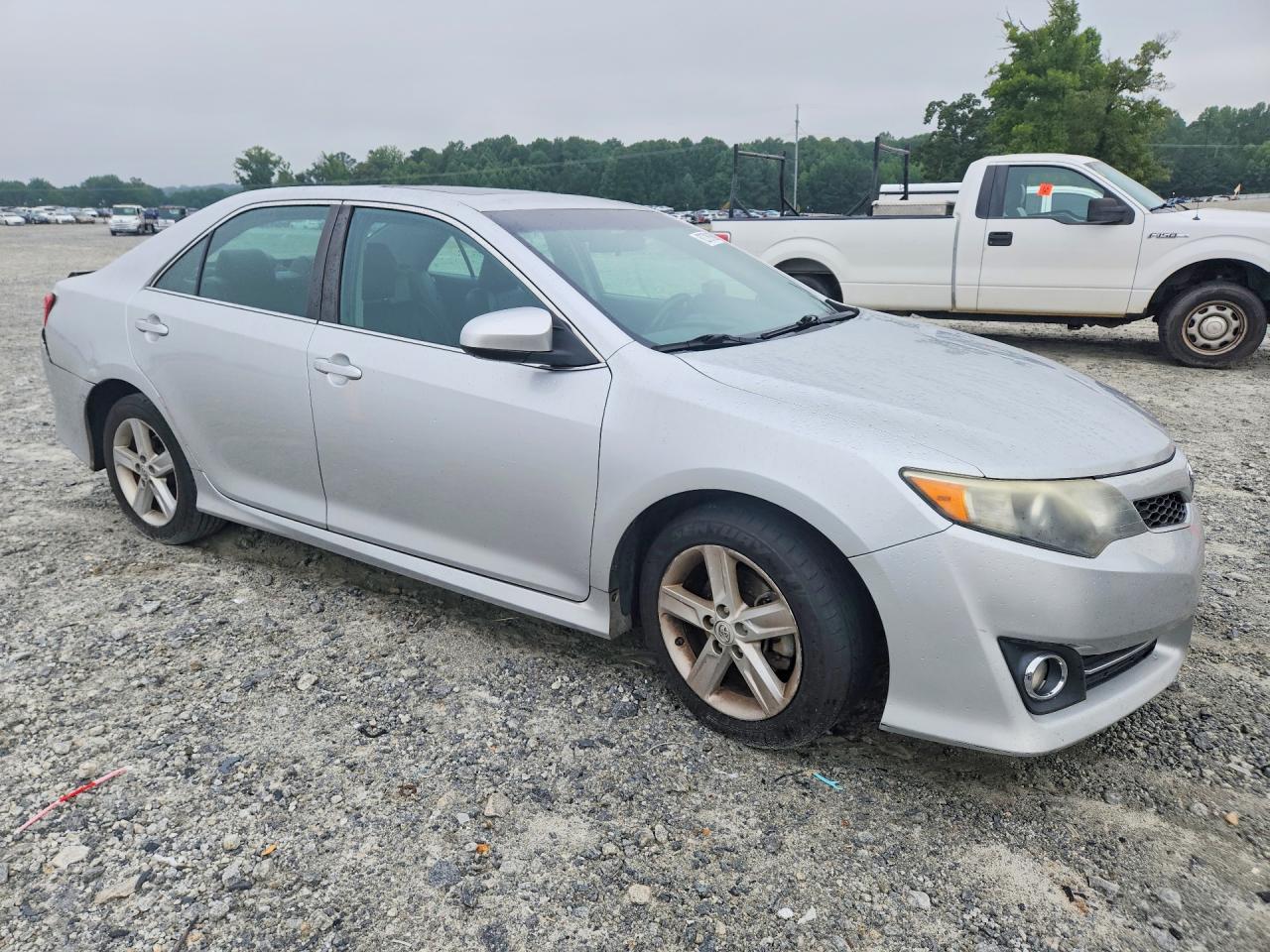2014 Toyota Camry Se Silver vin: 4T1BF1FK9EU336523