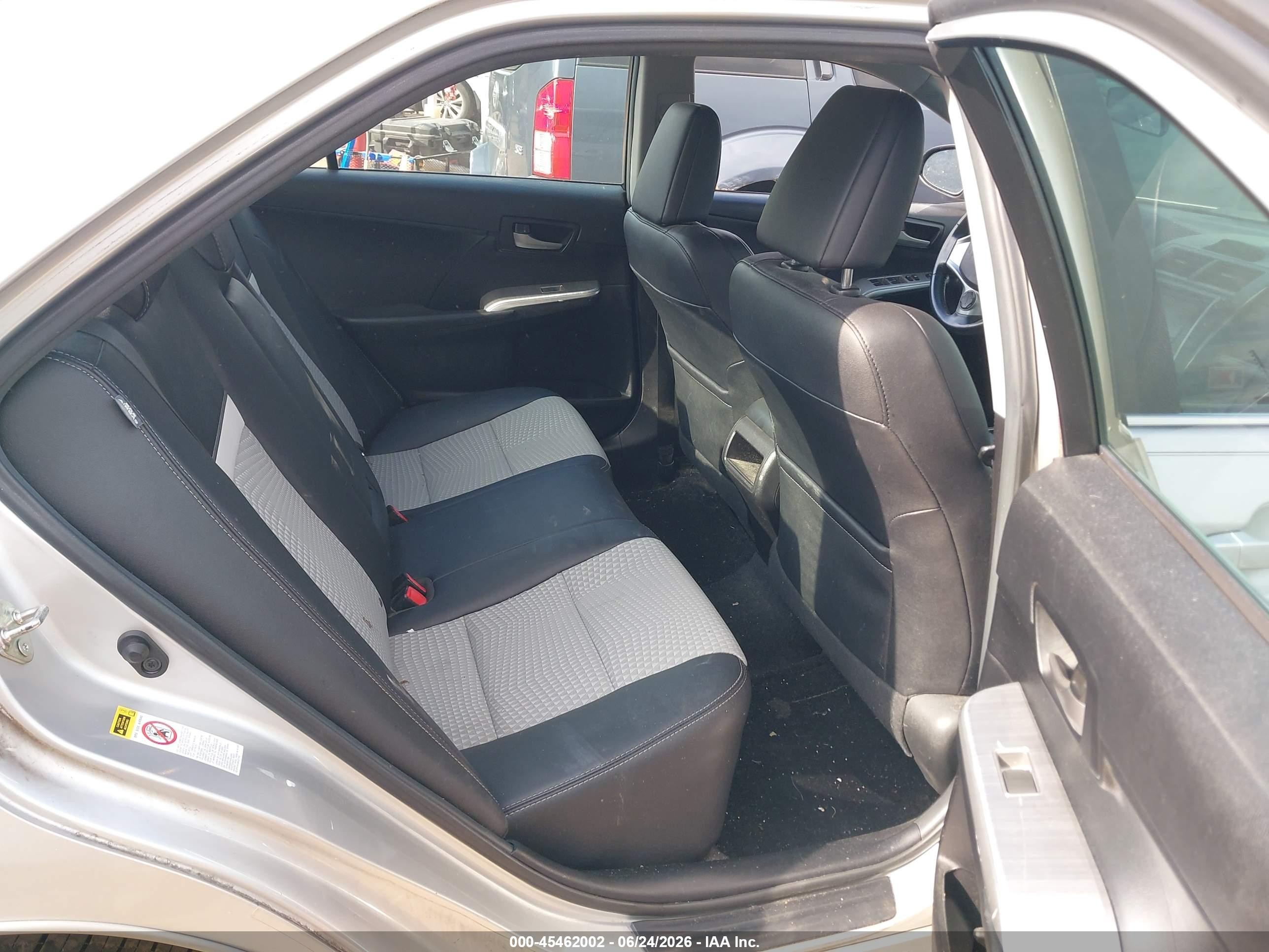 2014 Toyota Camry Se Silver vin: 4T1BF1FK9EU344234