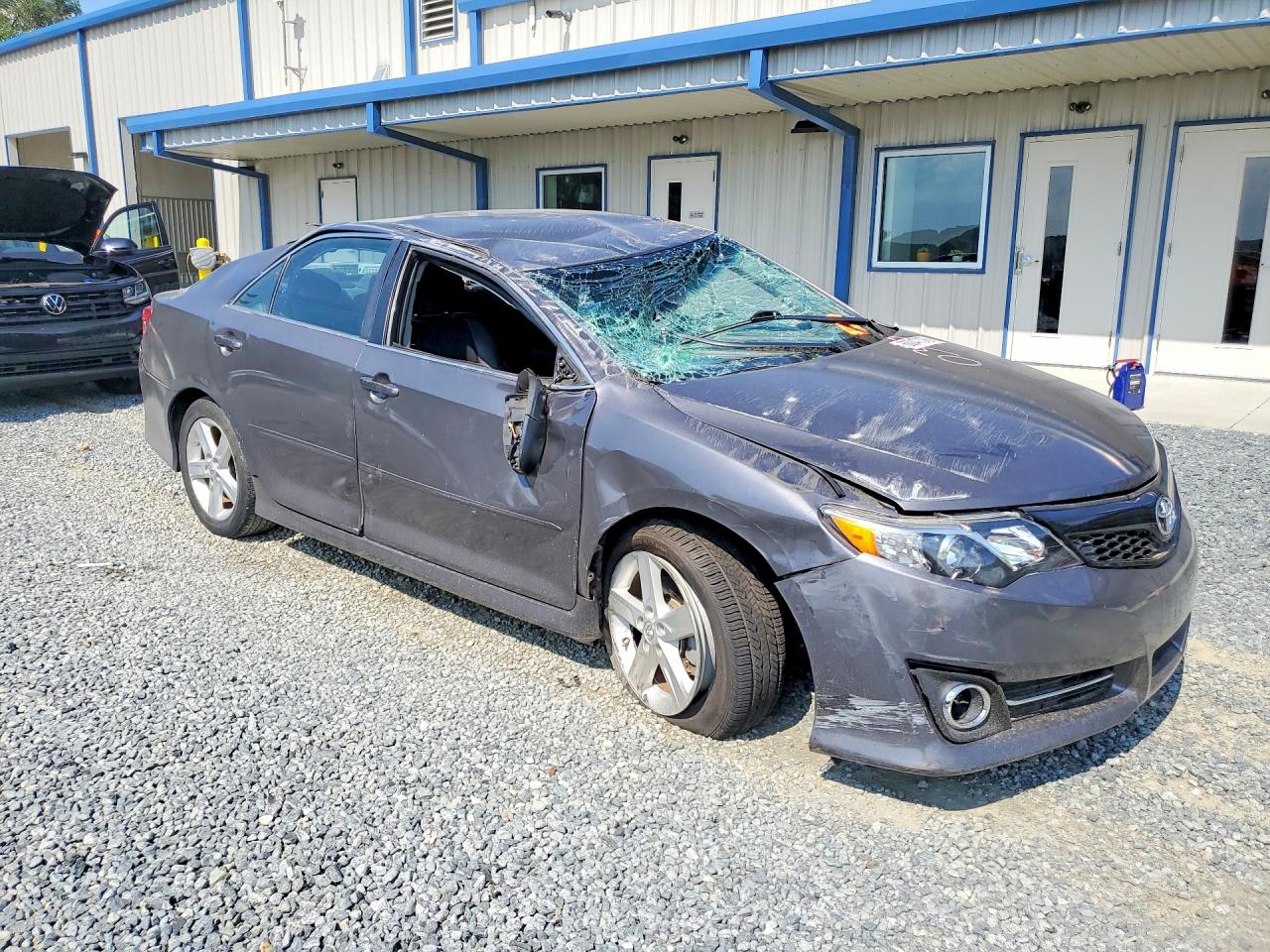 2014 Toyota Camry Se Gray vin: 4T1BF1FK9EU350387