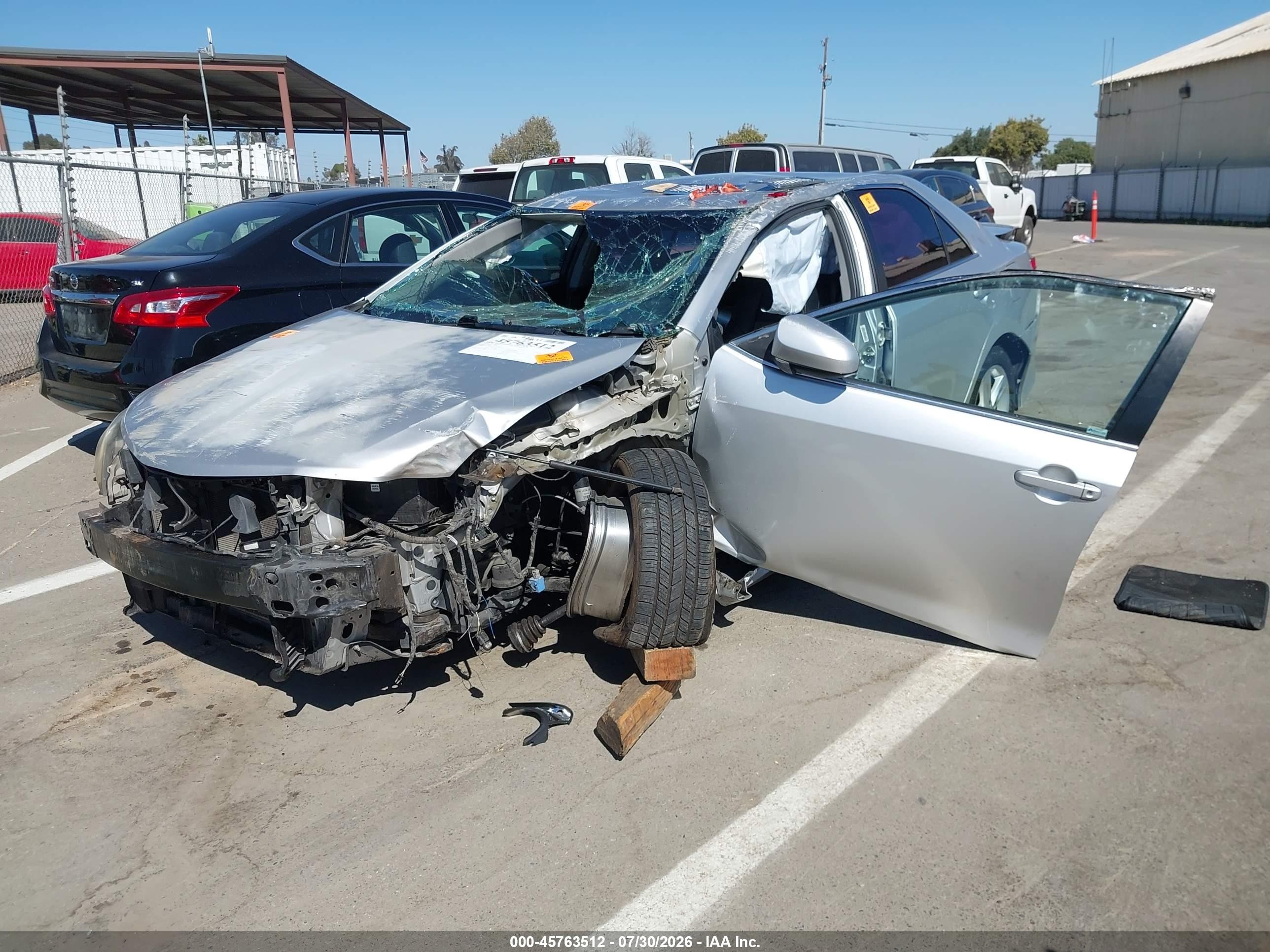 2014 Toyota Camry Se Silver vin: 4T1BF1FK9EU354763