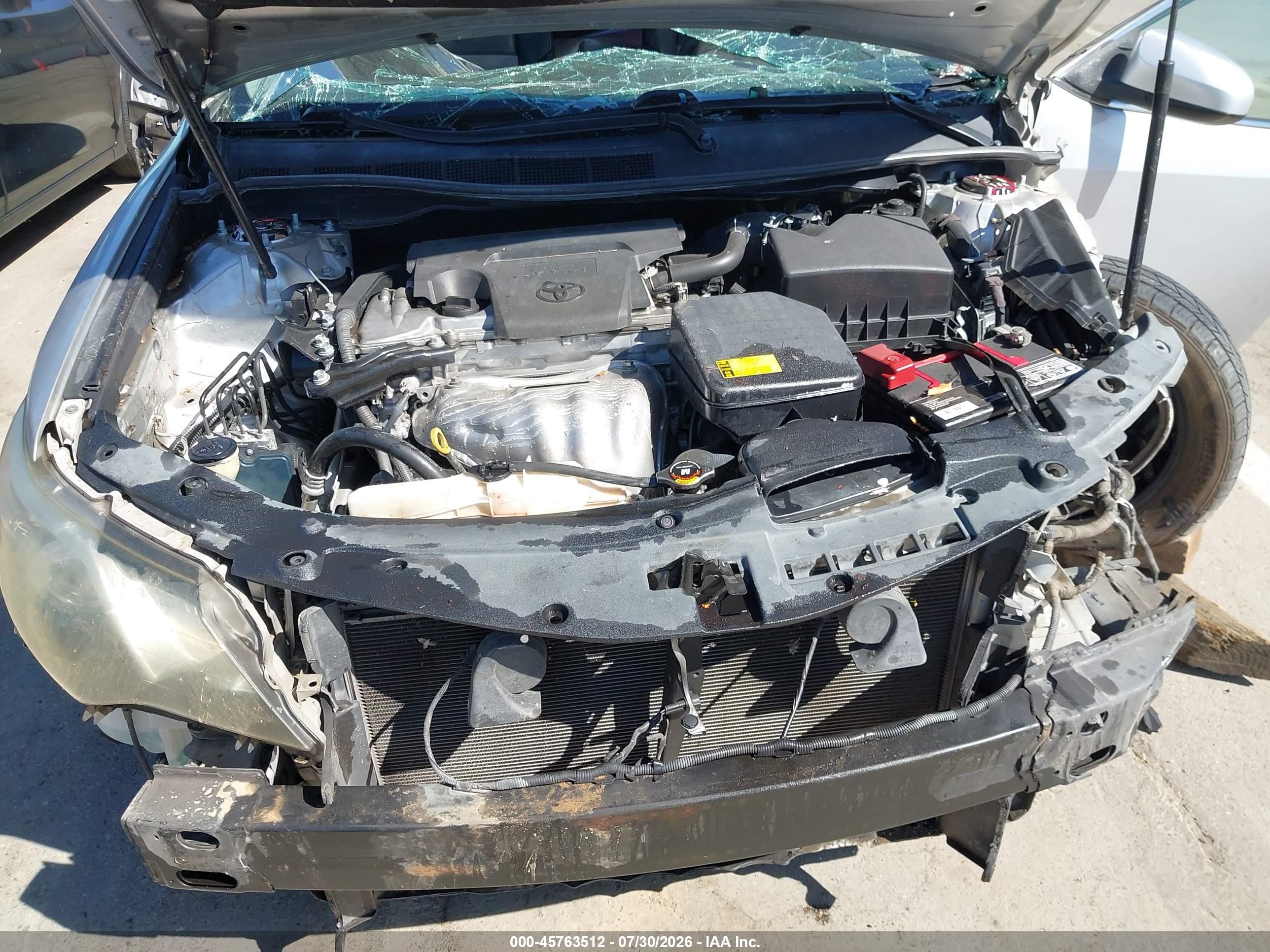 2014 Toyota Camry Se Silver vin: 4T1BF1FK9EU354763