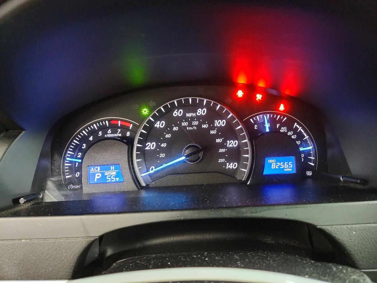 2014 Toyota Camry Le Черный vin: 4T1BF1FK9EU356738