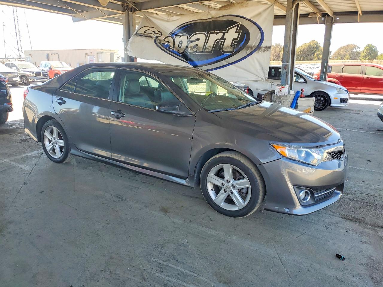 2014 Toyota Camry Se Gray vin: 4T1BF1FK9EU357176