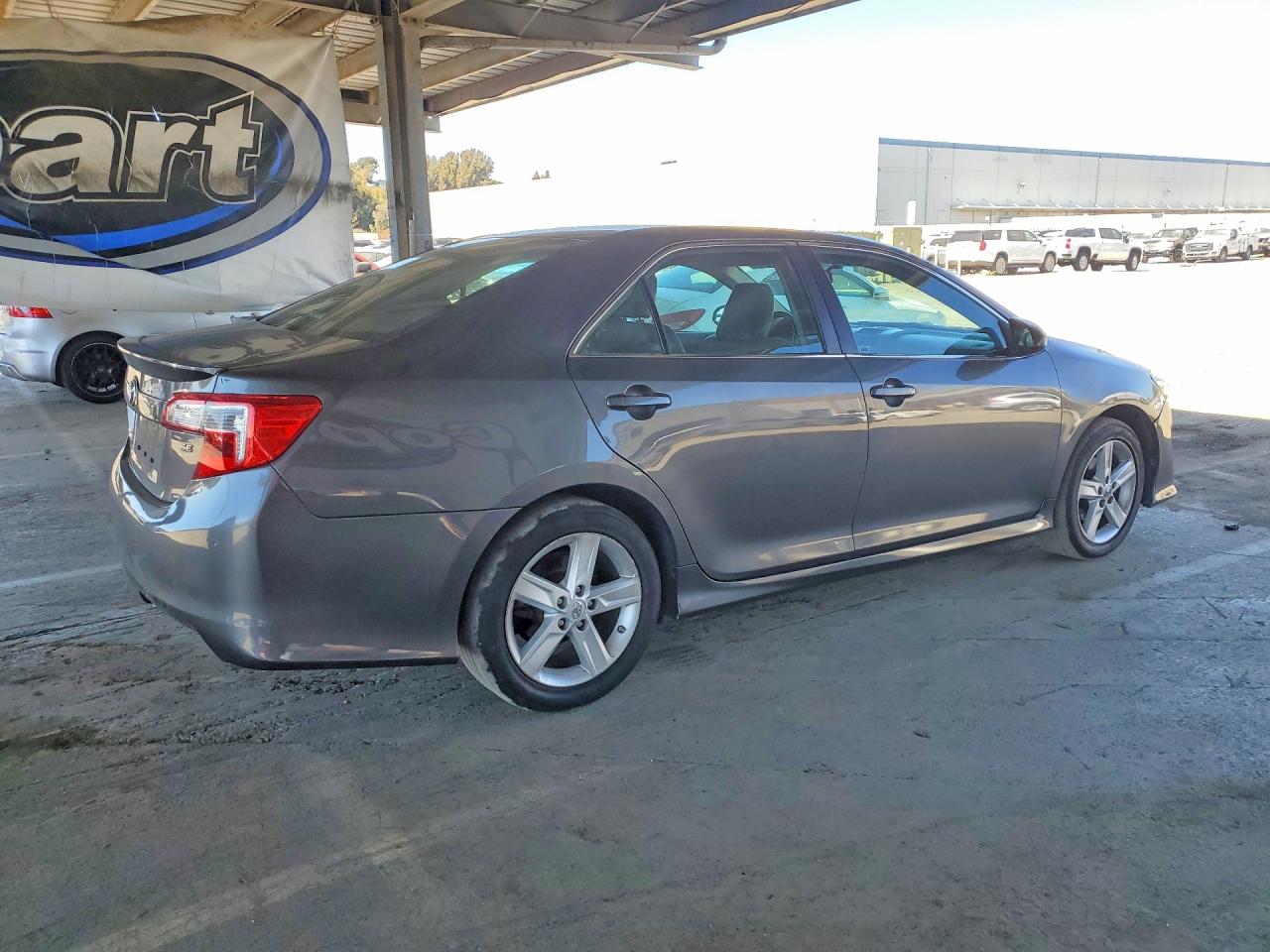 2014 Toyota Camry Se Gray vin: 4T1BF1FK9EU357176