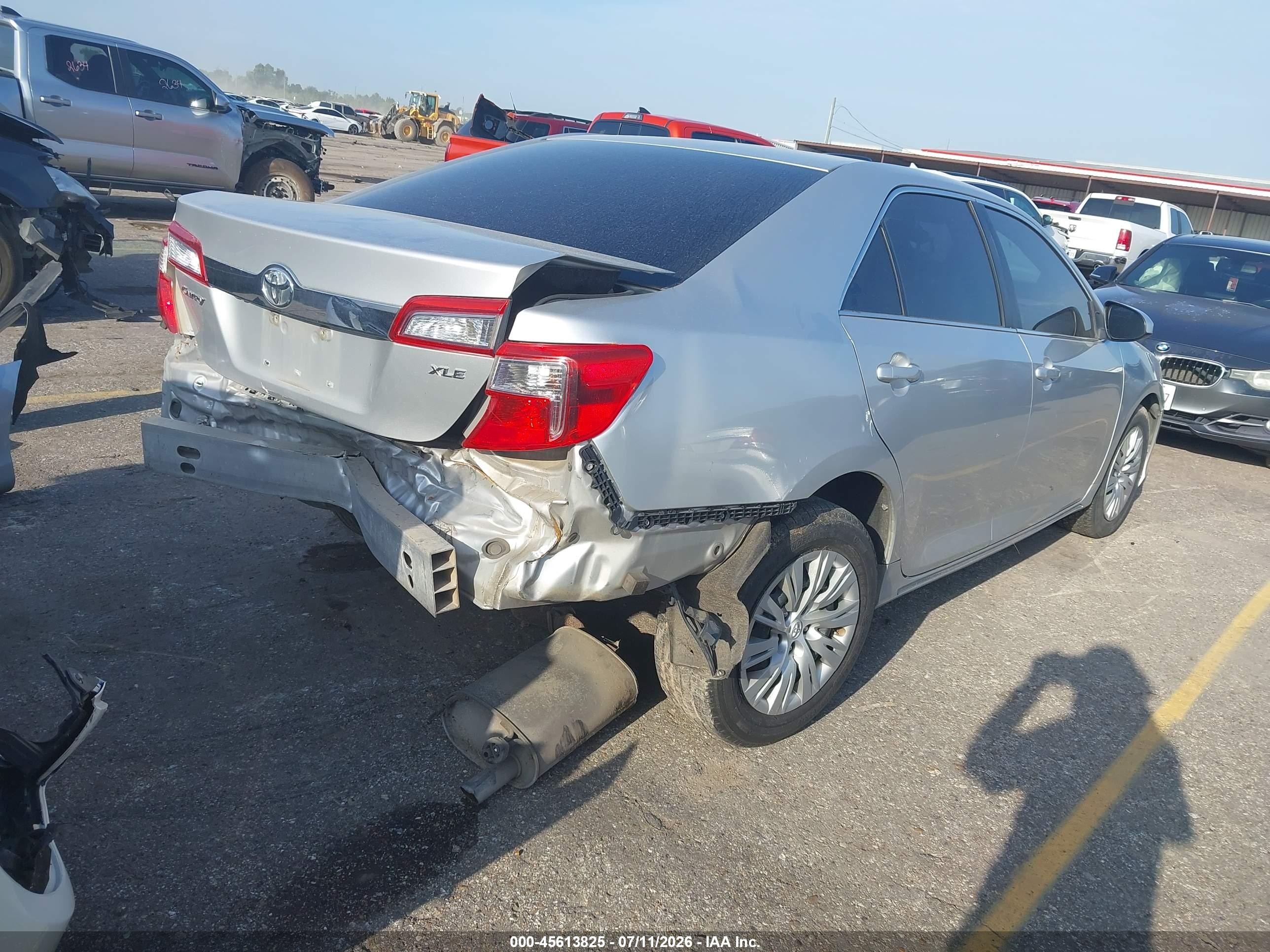 2014 Toyota Camry Le Silver vin: 4T1BF1FK9EU364760