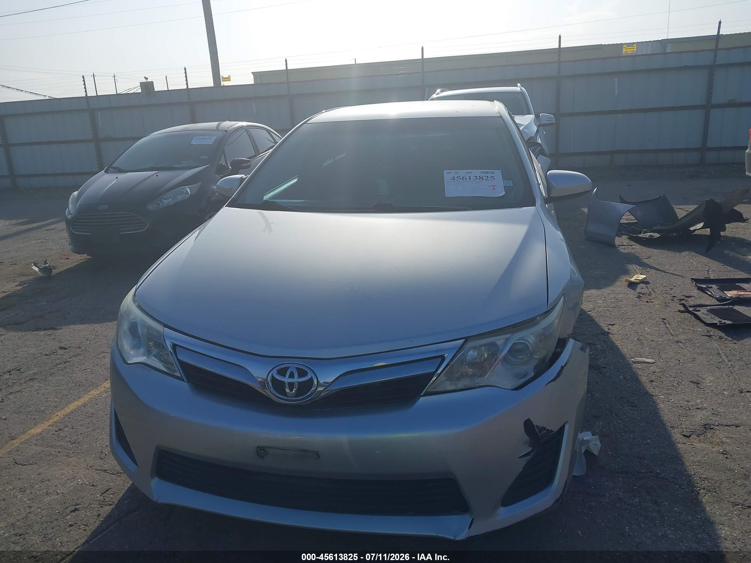 2014 Toyota Camry Le Silver vin: 4T1BF1FK9EU364760
