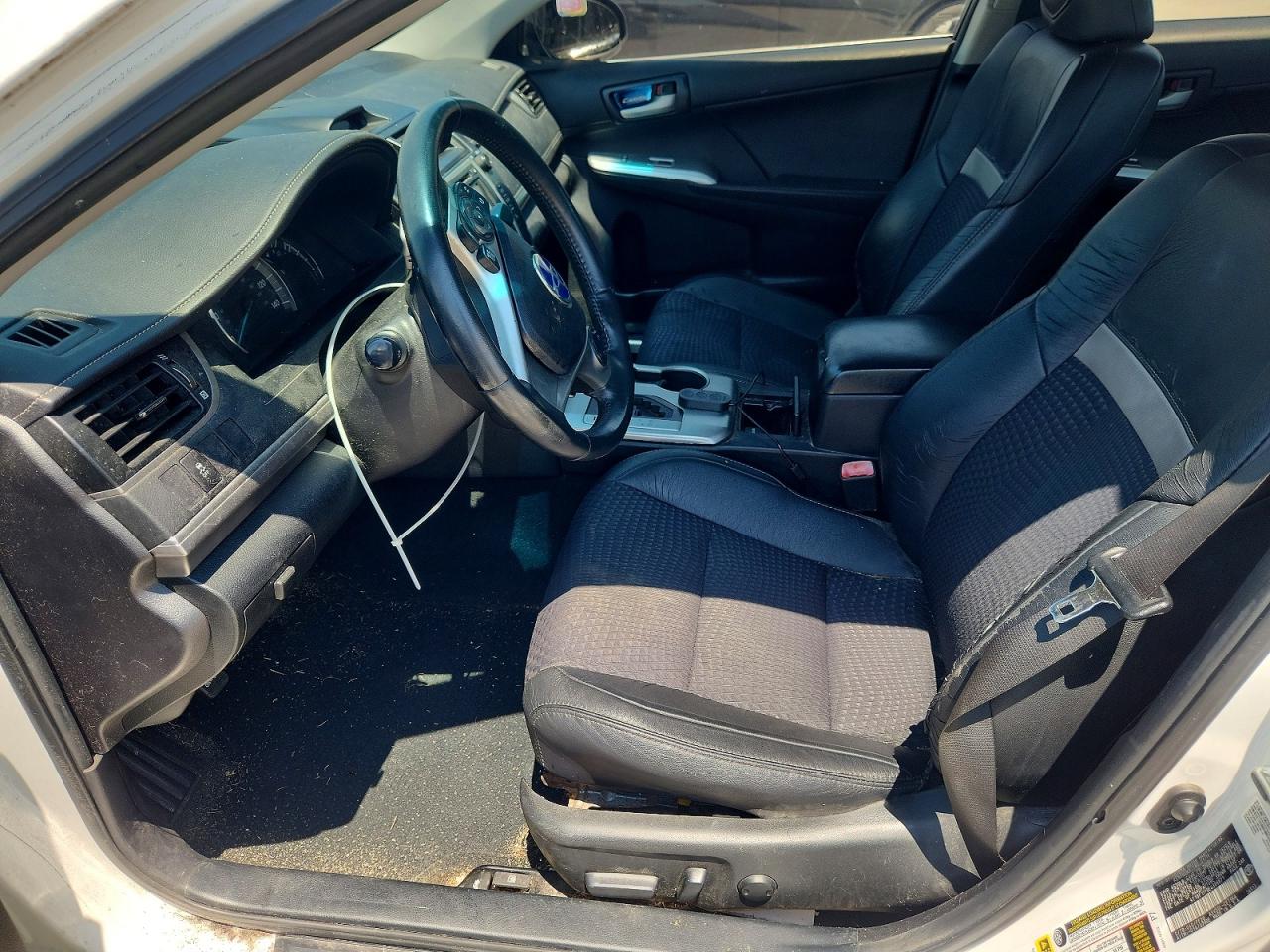 2014 Toyota Camry Se White vin: 4T1BF1FK9EU366671