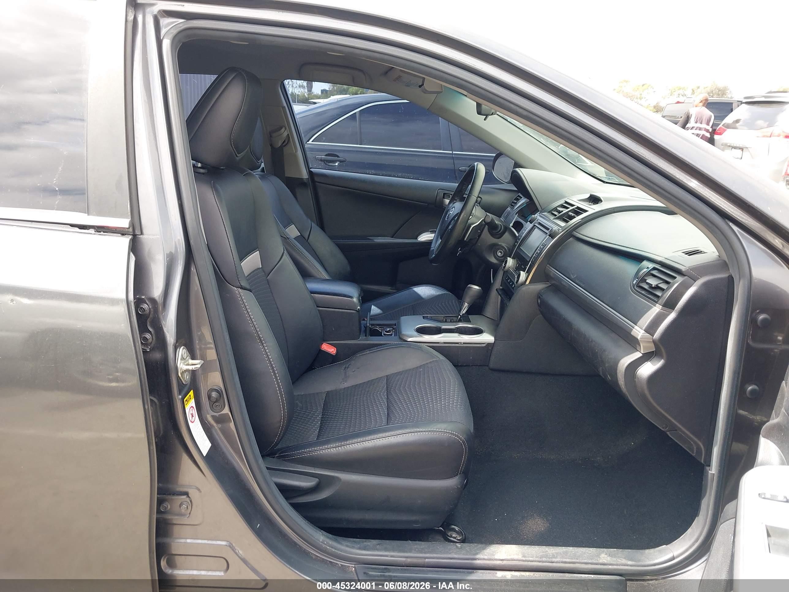 2014 Toyota Camry Se Gray vin: 4T1BF1FK9EU371840