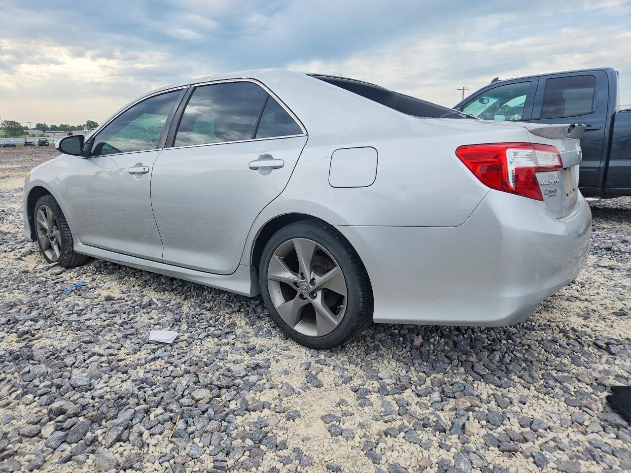2014 Toyota Camry Se Sport Silver vin: 4T1BF1FK9EU381560