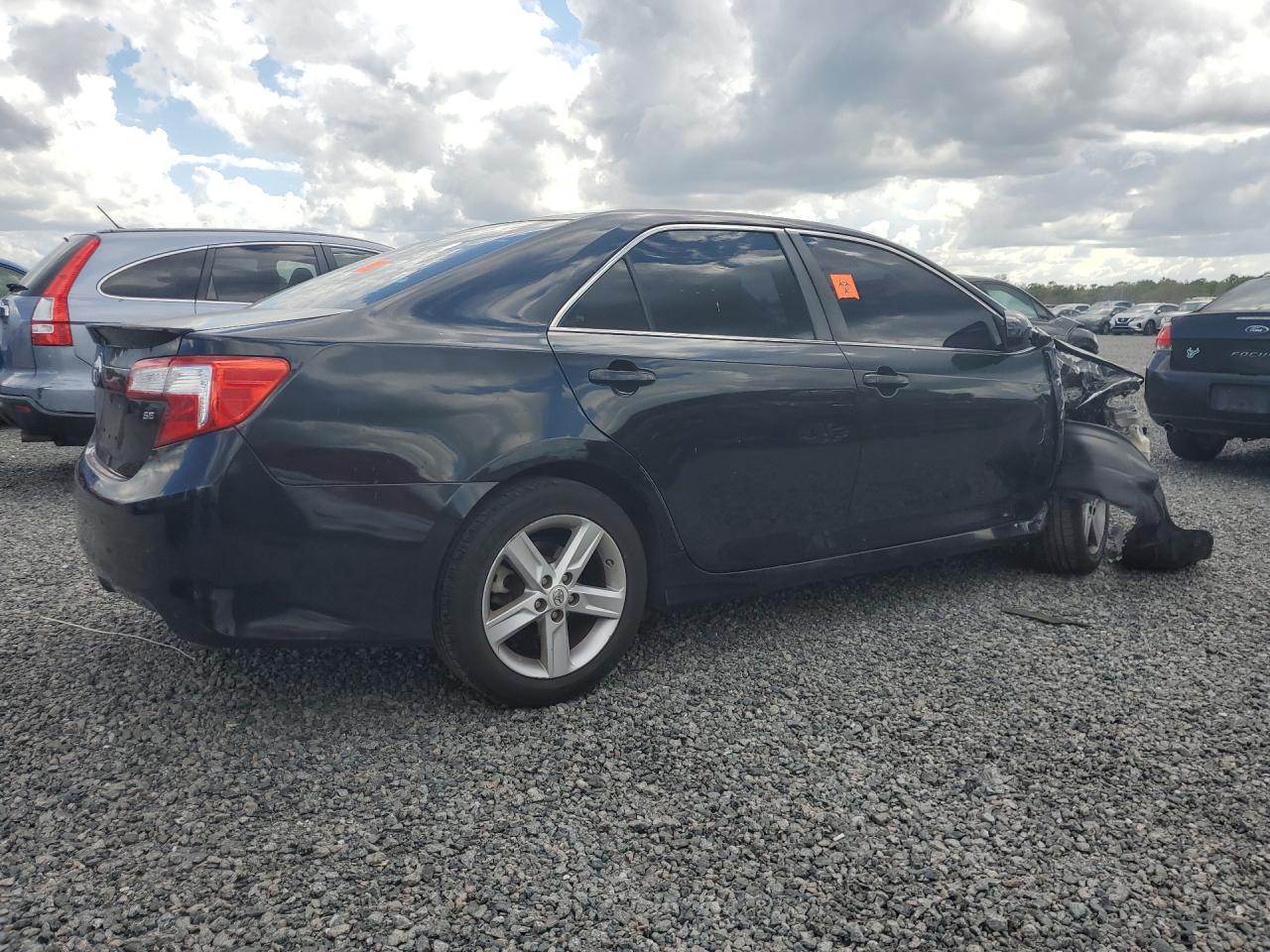 2014 Toyota Camry Se Черный vin: 4T1BF1FK9EU381705