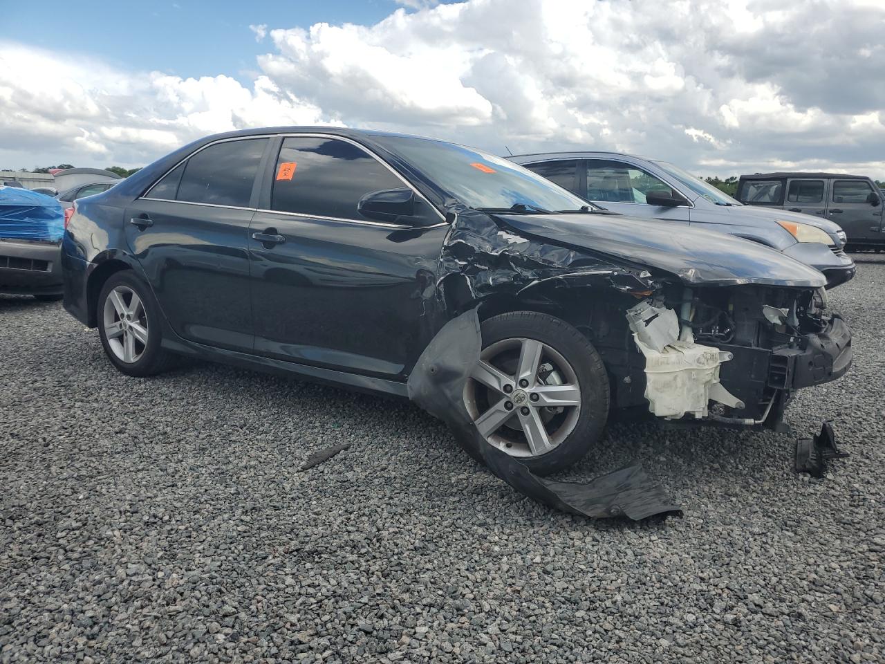2014 Toyota Camry Se Черный vin: 4T1BF1FK9EU381705