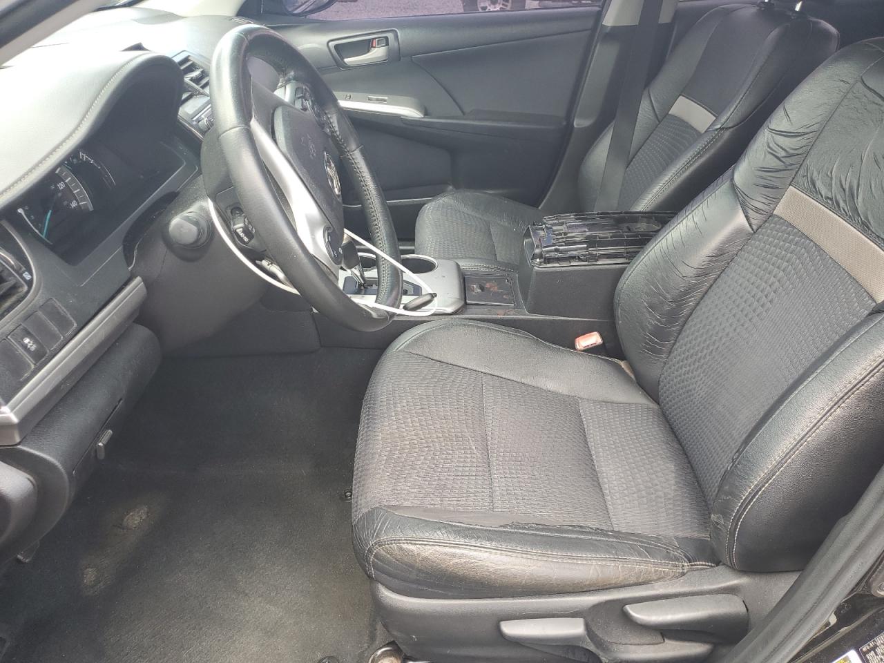 2014 Toyota Camry Se Черный vin: 4T1BF1FK9EU381705