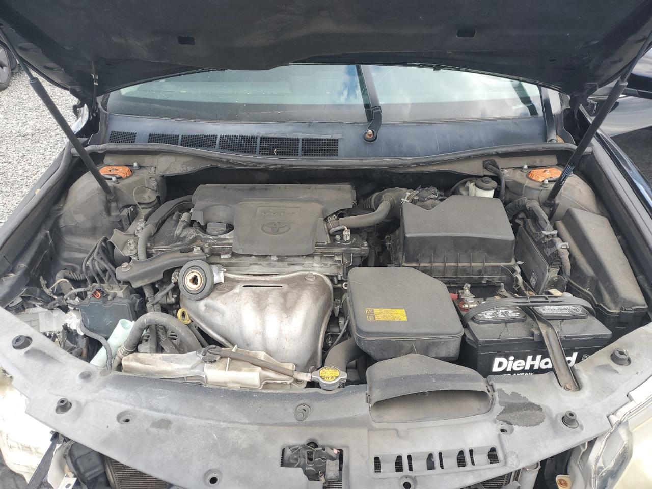 2014 Toyota Camry Se Черный vin: 4T1BF1FK9EU381705