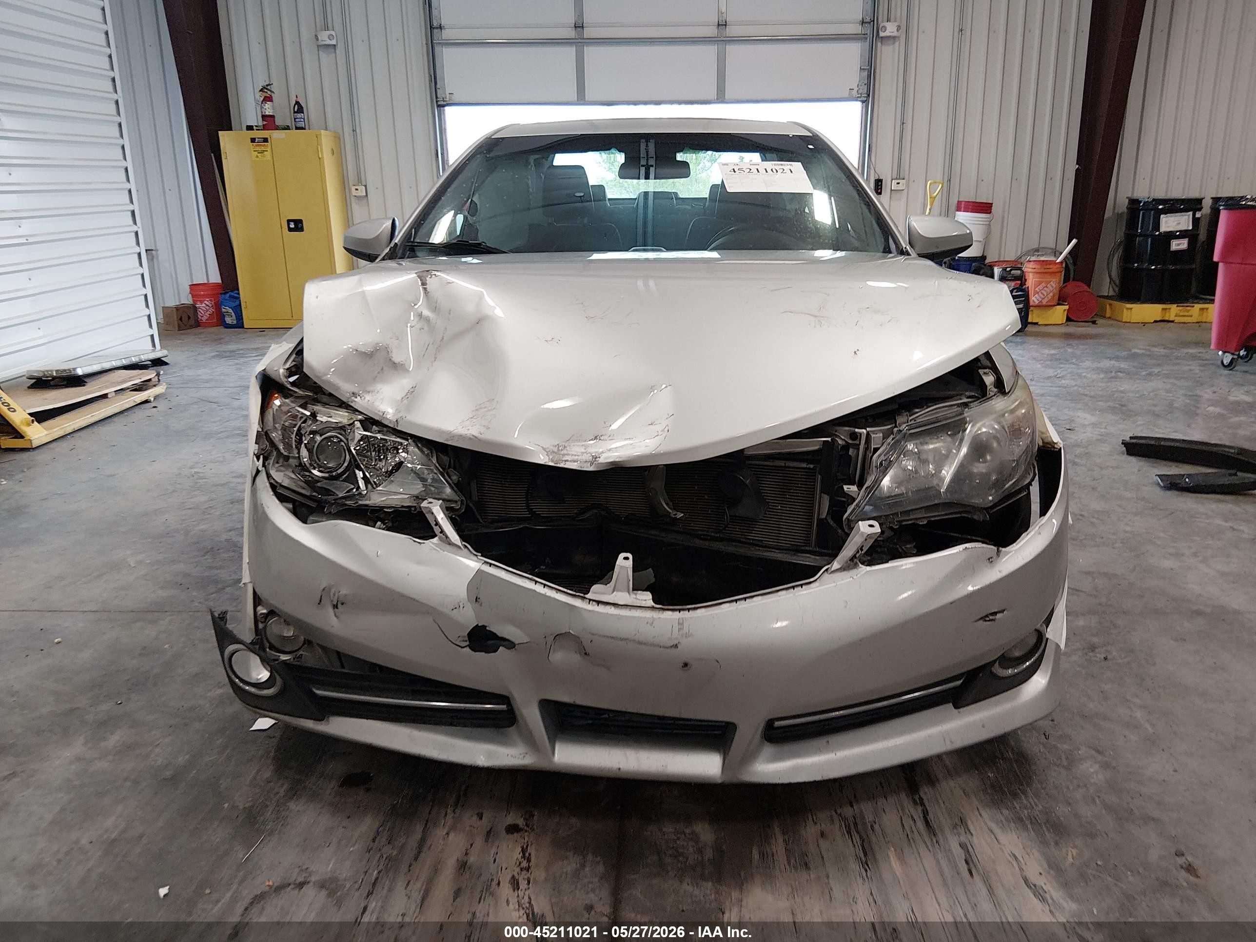 2014 Toyota Camry Se Серебряный vin: 4T1BF1FK9EU390260