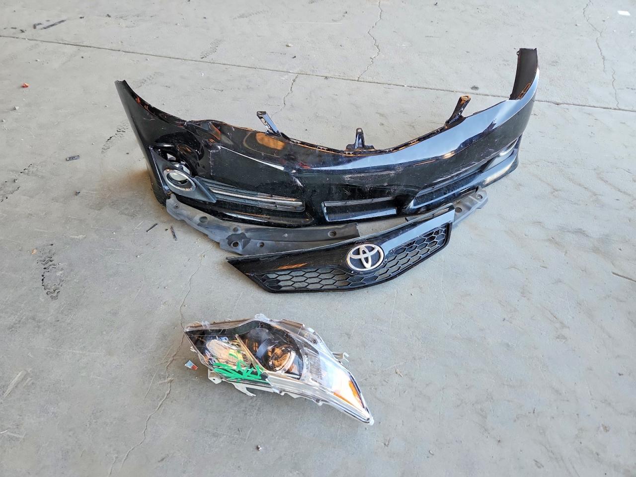 2014 Toyota Camry Se Black vin: 4T1BF1FK9EU392655