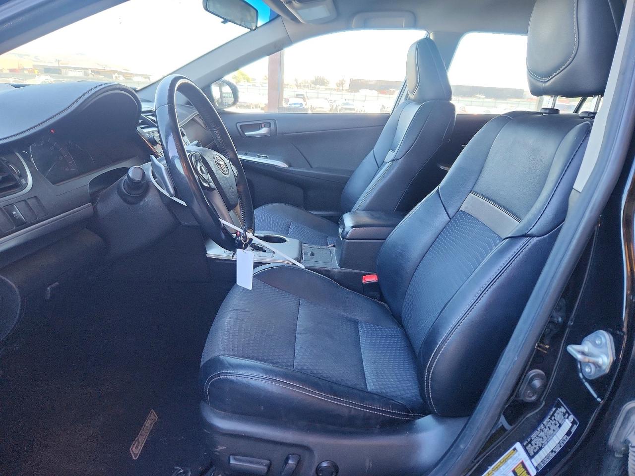 2014 Toyota Camry Se Black vin: 4T1BF1FK9EU392655