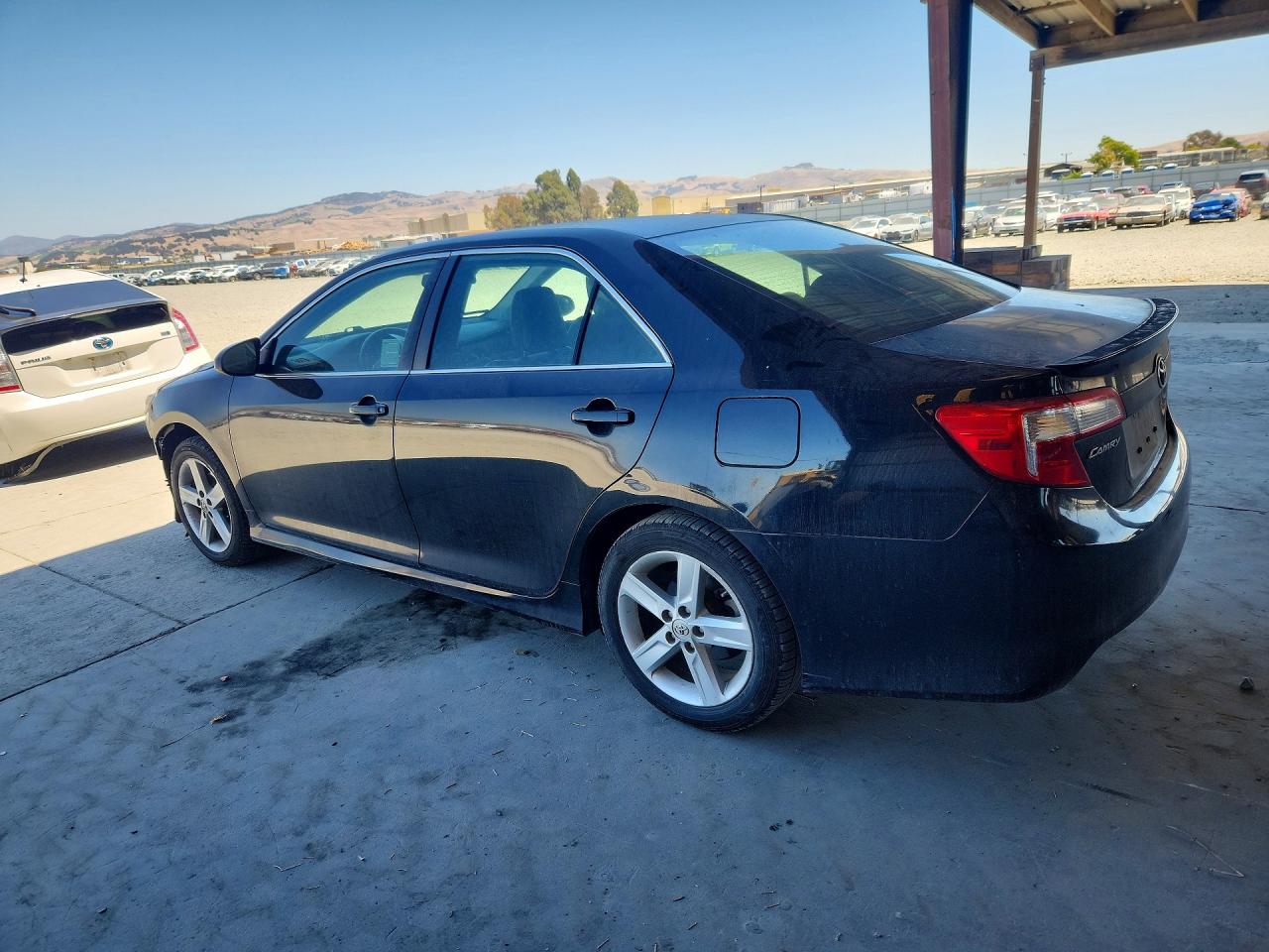 2014 Toyota Camry Se Black vin: 4T1BF1FK9EU392655