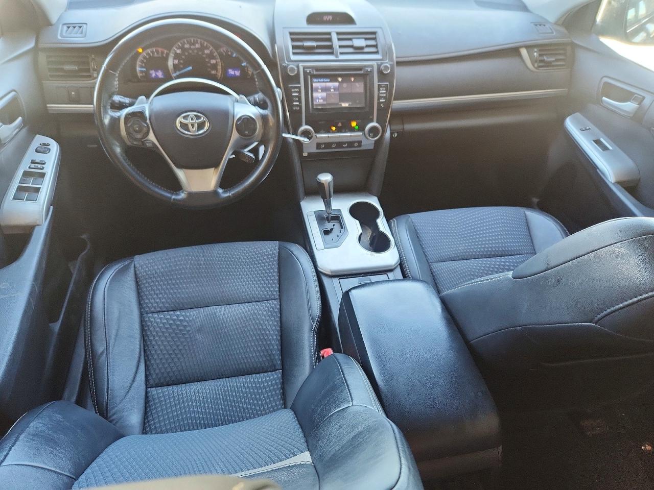 2014 Toyota Camry Se Black vin: 4T1BF1FK9EU392655
