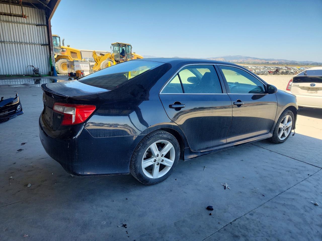 2014 Toyota Camry Se Black vin: 4T1BF1FK9EU392655