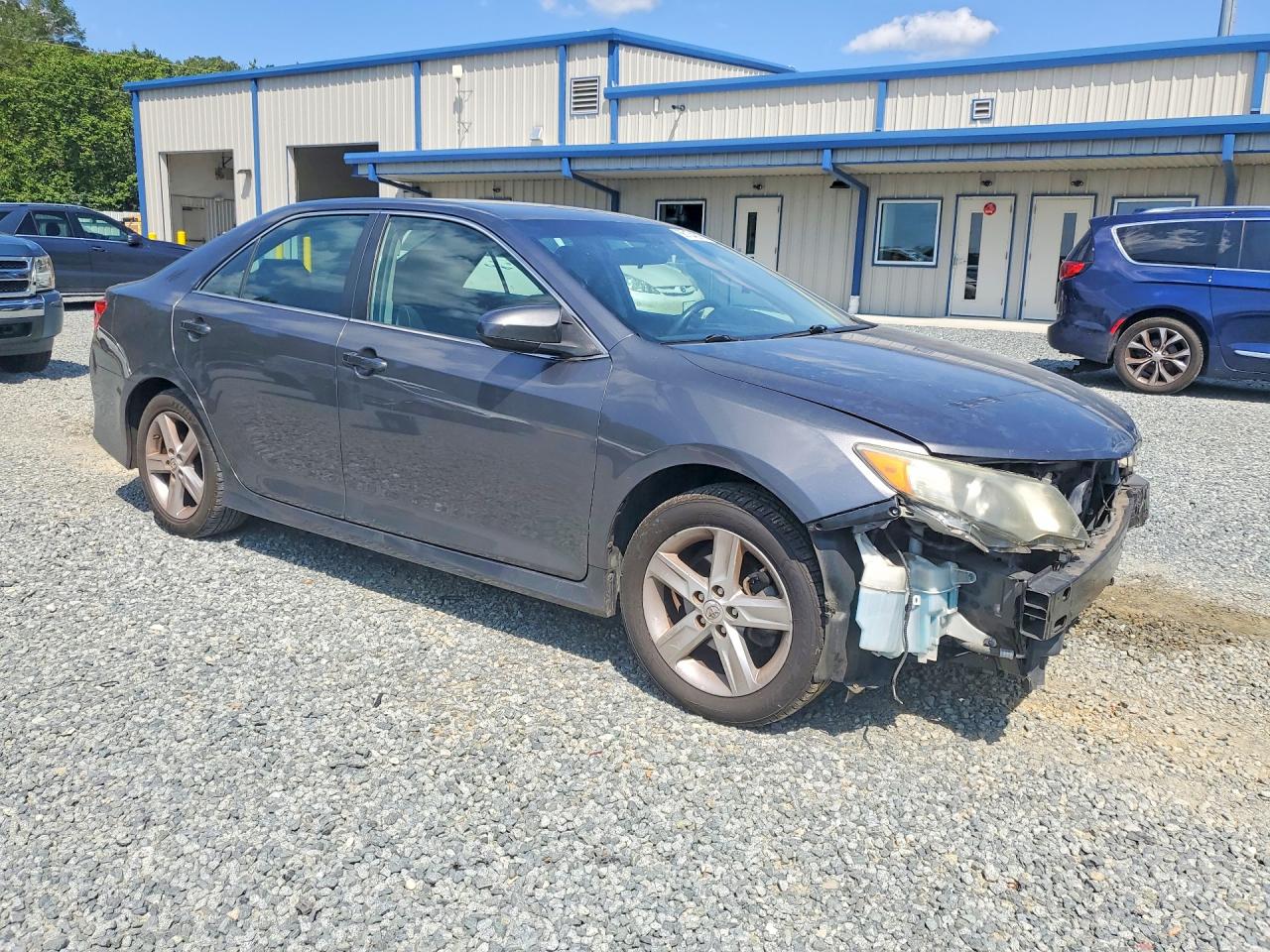 2014 Toyota Camry L Gray vin: 4T1BF1FK9EU395409