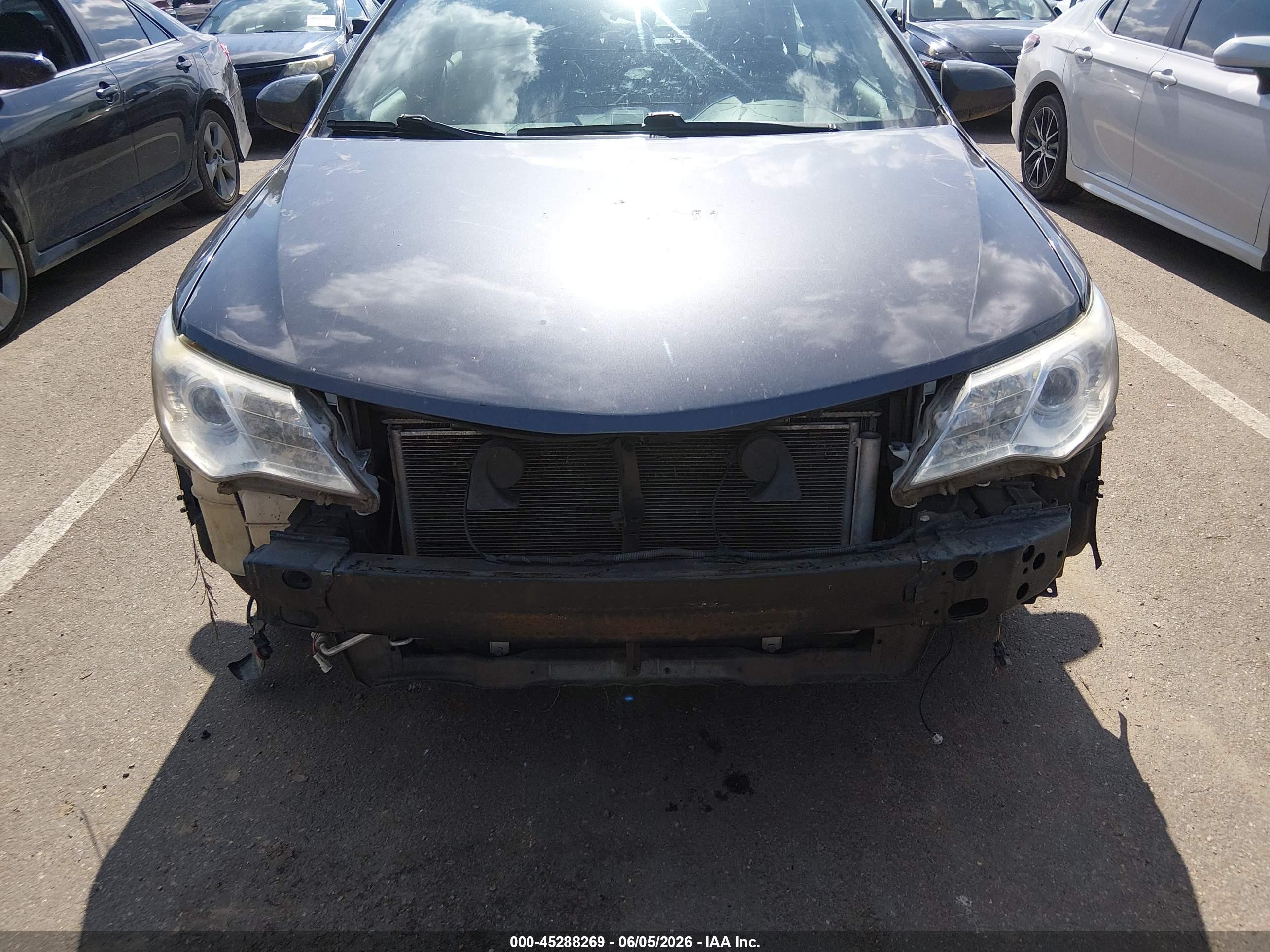 2014 Toyota Camry Se Sport Серый vin: 4T1BF1FK9EU395796