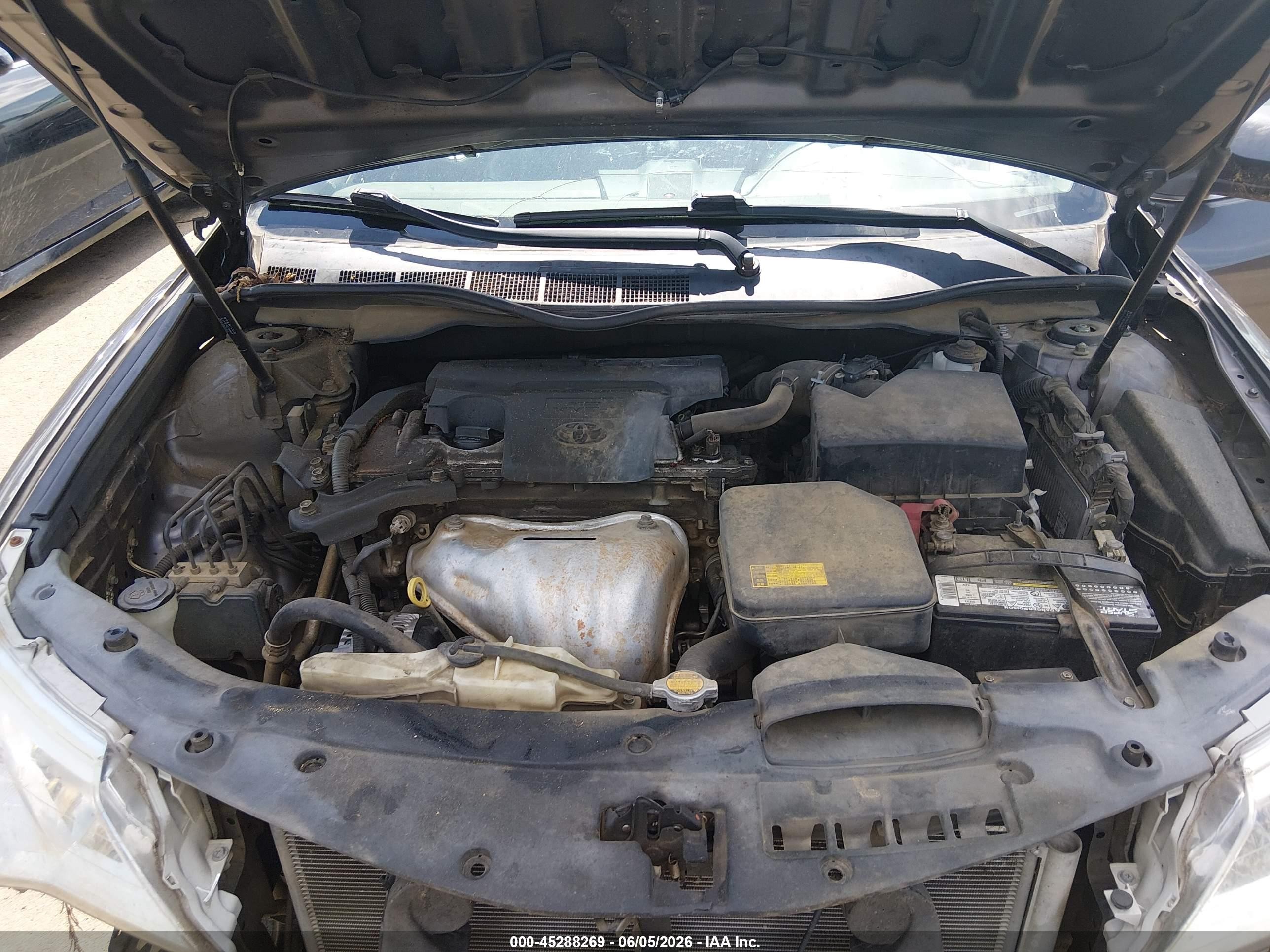 2014 Toyota Camry Se Sport Серый vin: 4T1BF1FK9EU395796