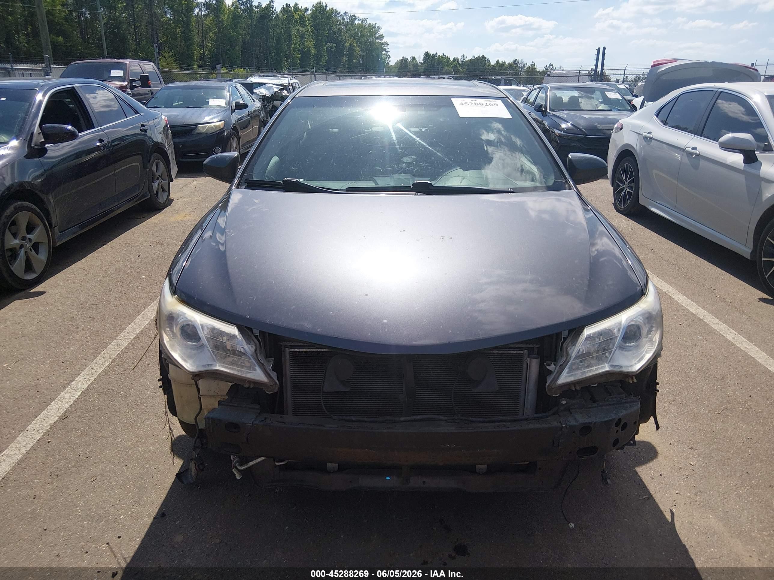2014 Toyota Camry Se Sport Серый vin: 4T1BF1FK9EU395796