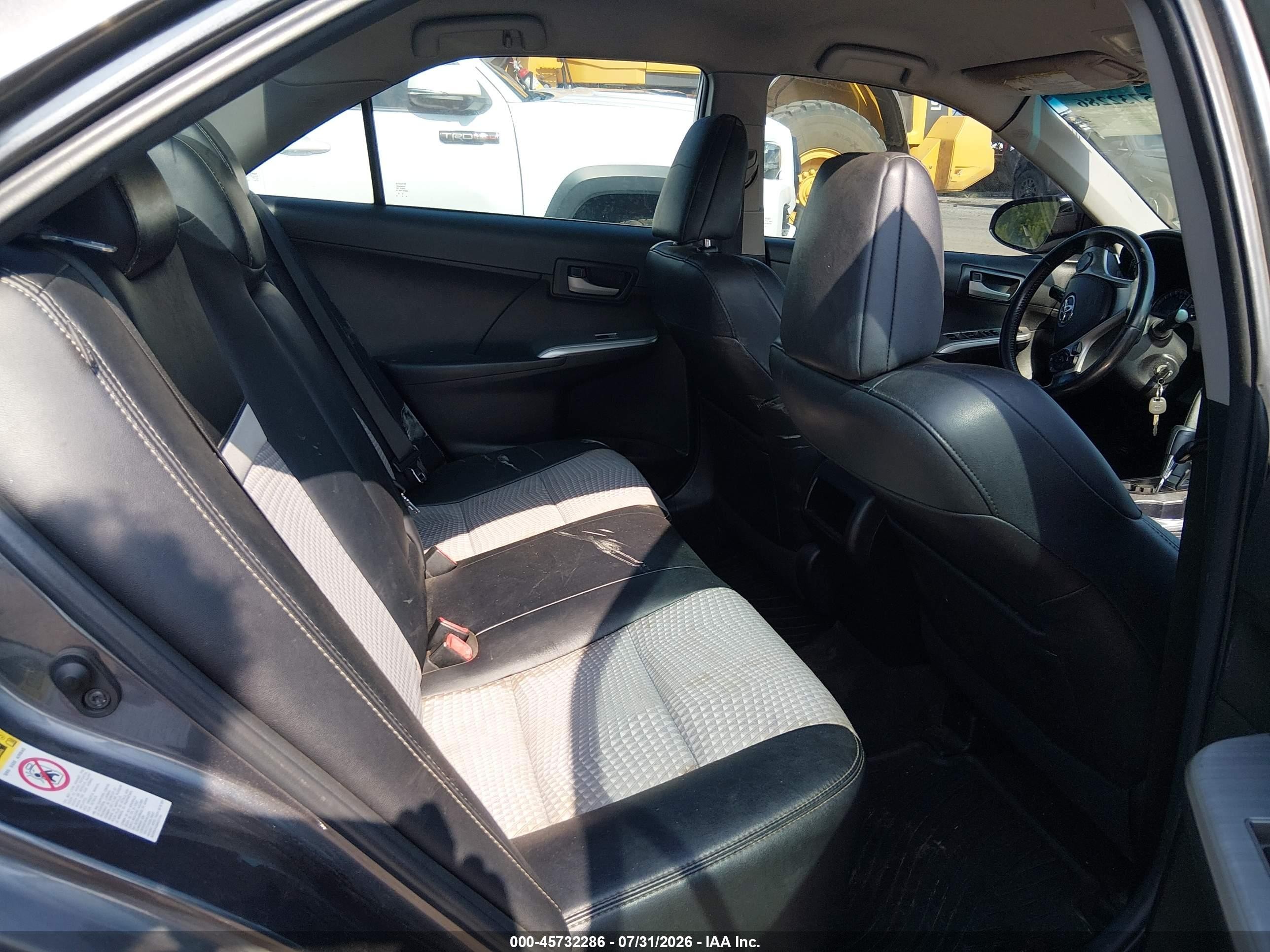2014 Toyota Camry Se Gray vin: 4T1BF1FK9EU396706
