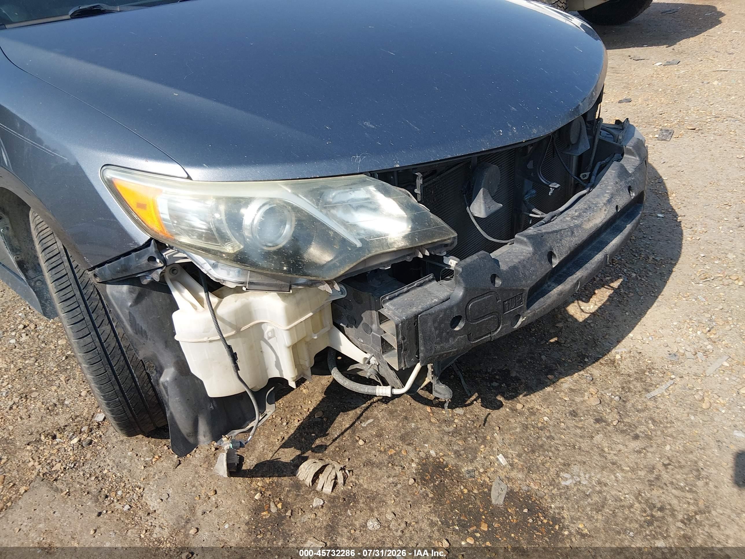 2014 Toyota Camry Se Gray vin: 4T1BF1FK9EU396706