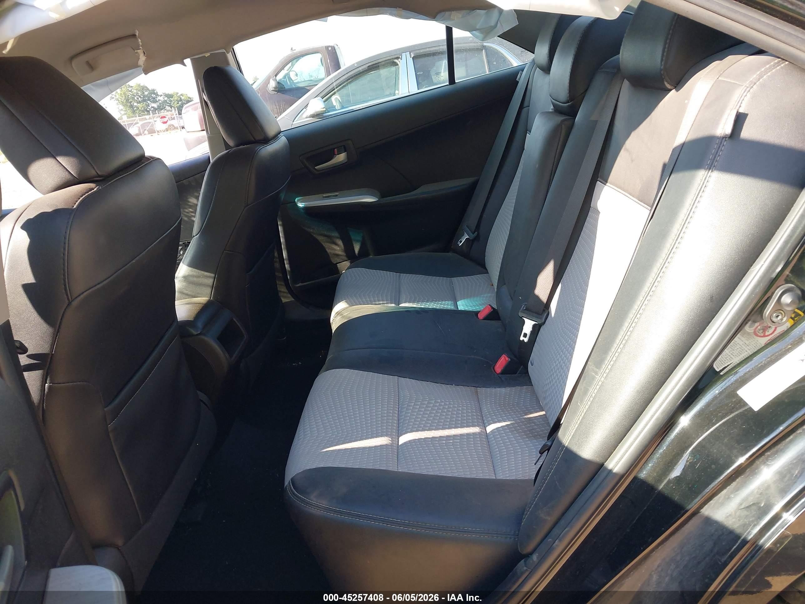 2014 Toyota Camry Se Black vin: 4T1BF1FK9EU413388