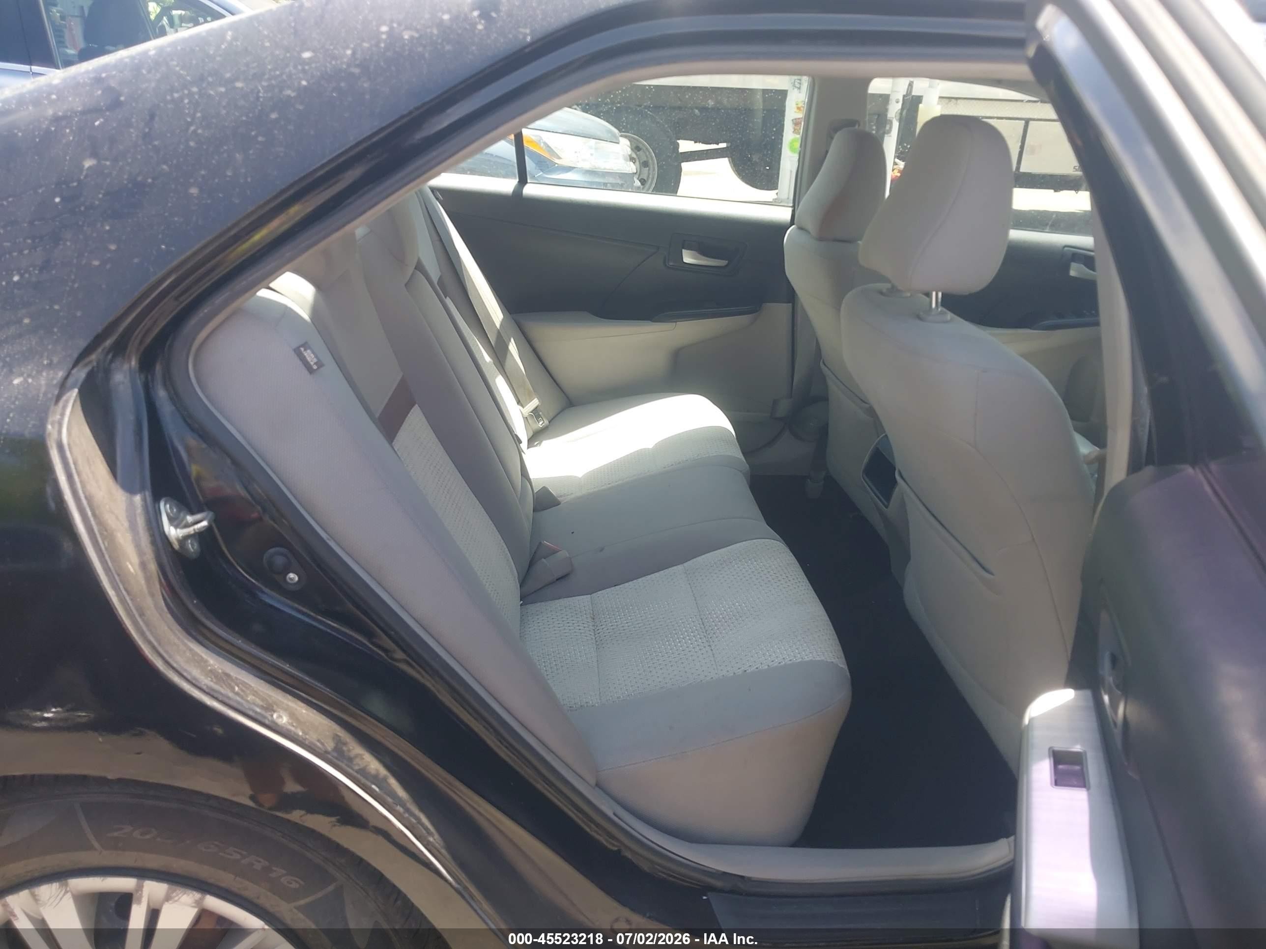2014 Toyota Camry Le Black vin: 4T1BF1FK9EU414315
