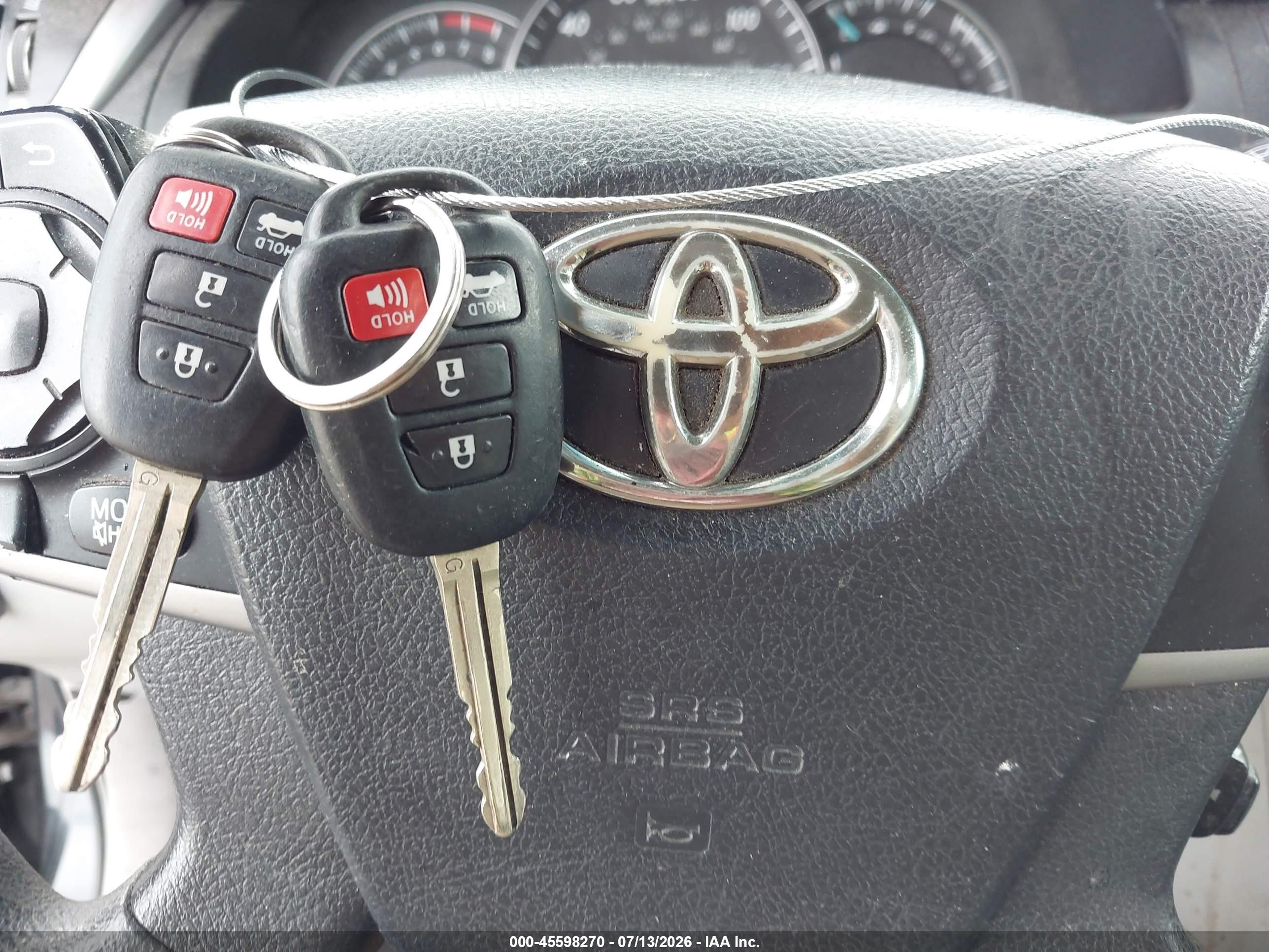 2014 Toyota Camry Le Black vin: 4T1BF1FK9EU414931