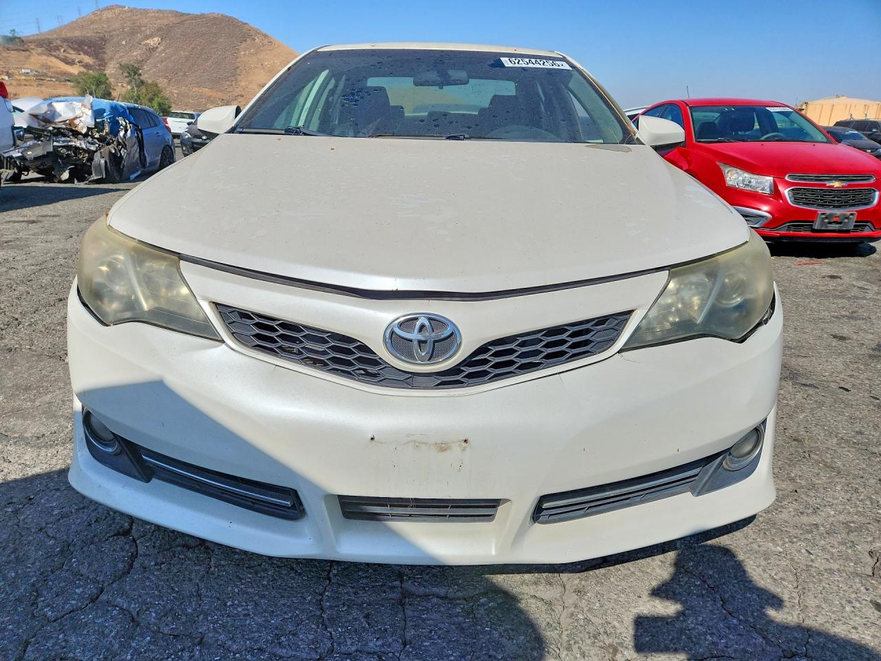 2014 Toyota Camry Se Sport White vin: 4T1BF1FK9EU418767